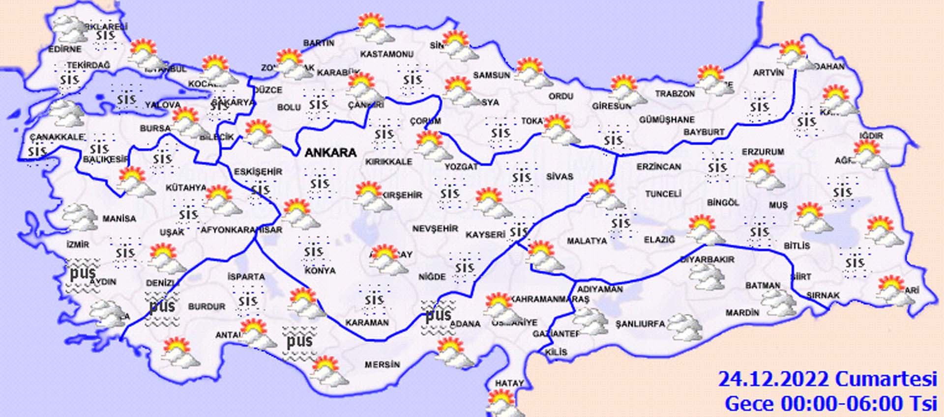 Meteoroloji hava durumu tahmini yayımladı! Hava bugün nasıl olacak? İşte il il hava durumu... 