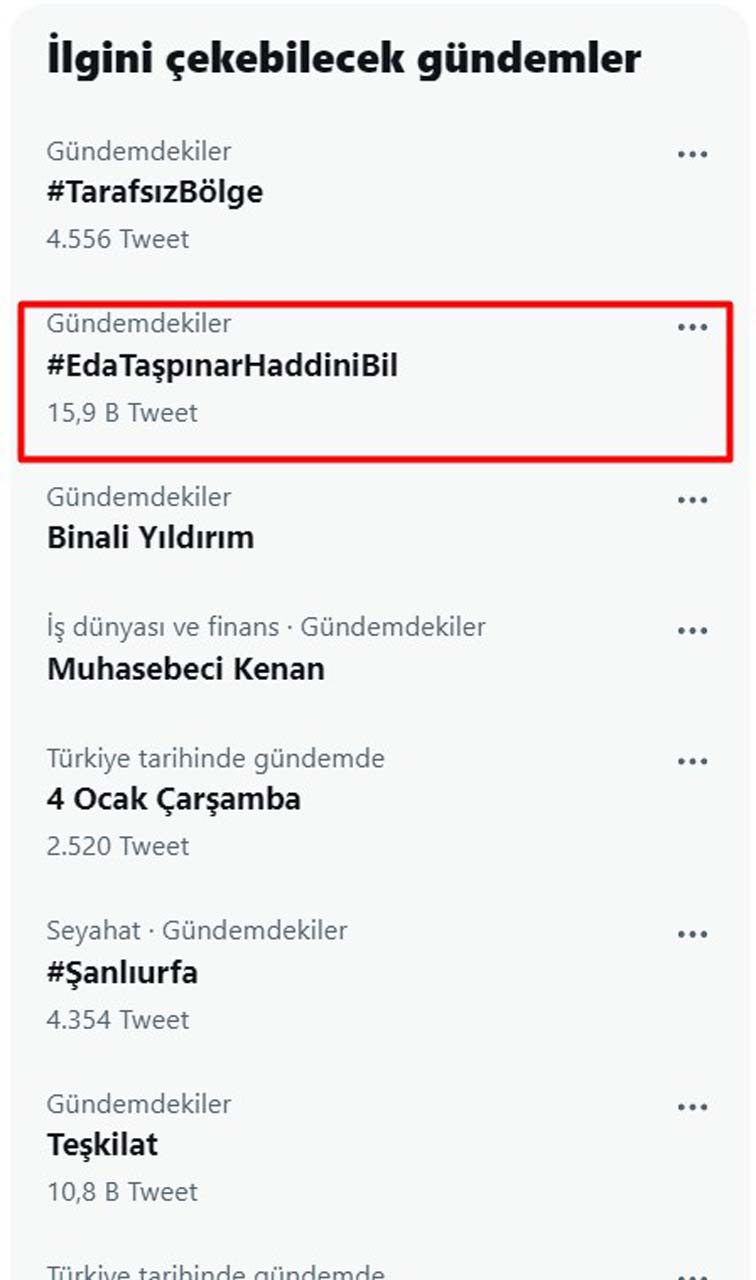 Eda Taşpınar ne yaptı, neden gündem oldu?