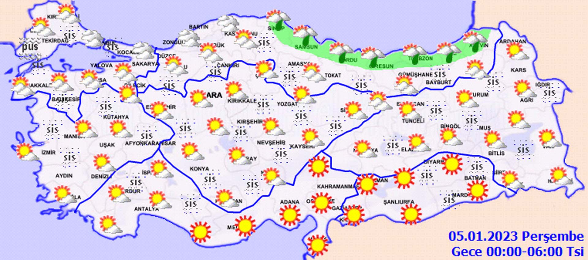 O illerde yaşayanlar dikkat: Meteoroloji'den sağanak yağış, pus ve sis uyarısı! İşte il il hava durumu... 