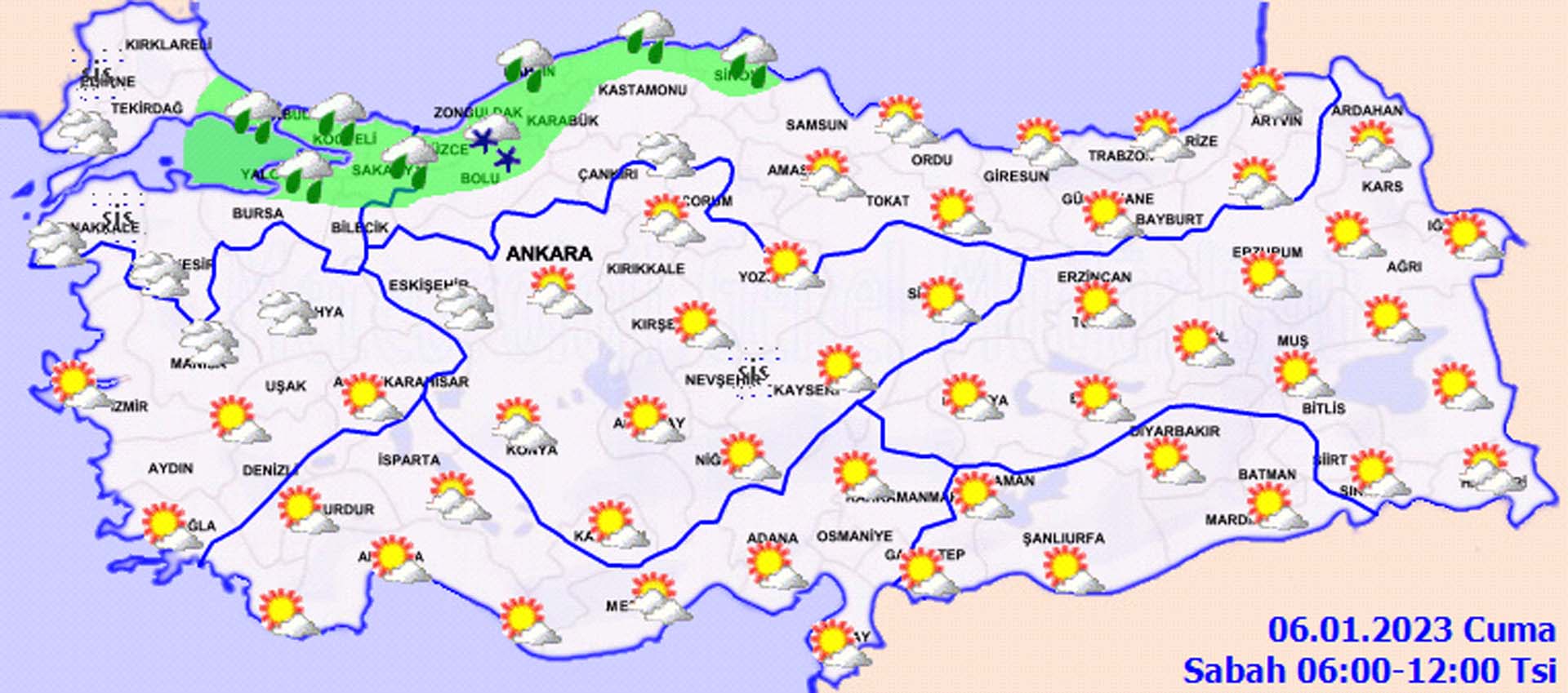 Meteoroloji saat verdi: Yağmur, kar ve karla karışık yağmur etkili olacak! İl il hava durumu... 