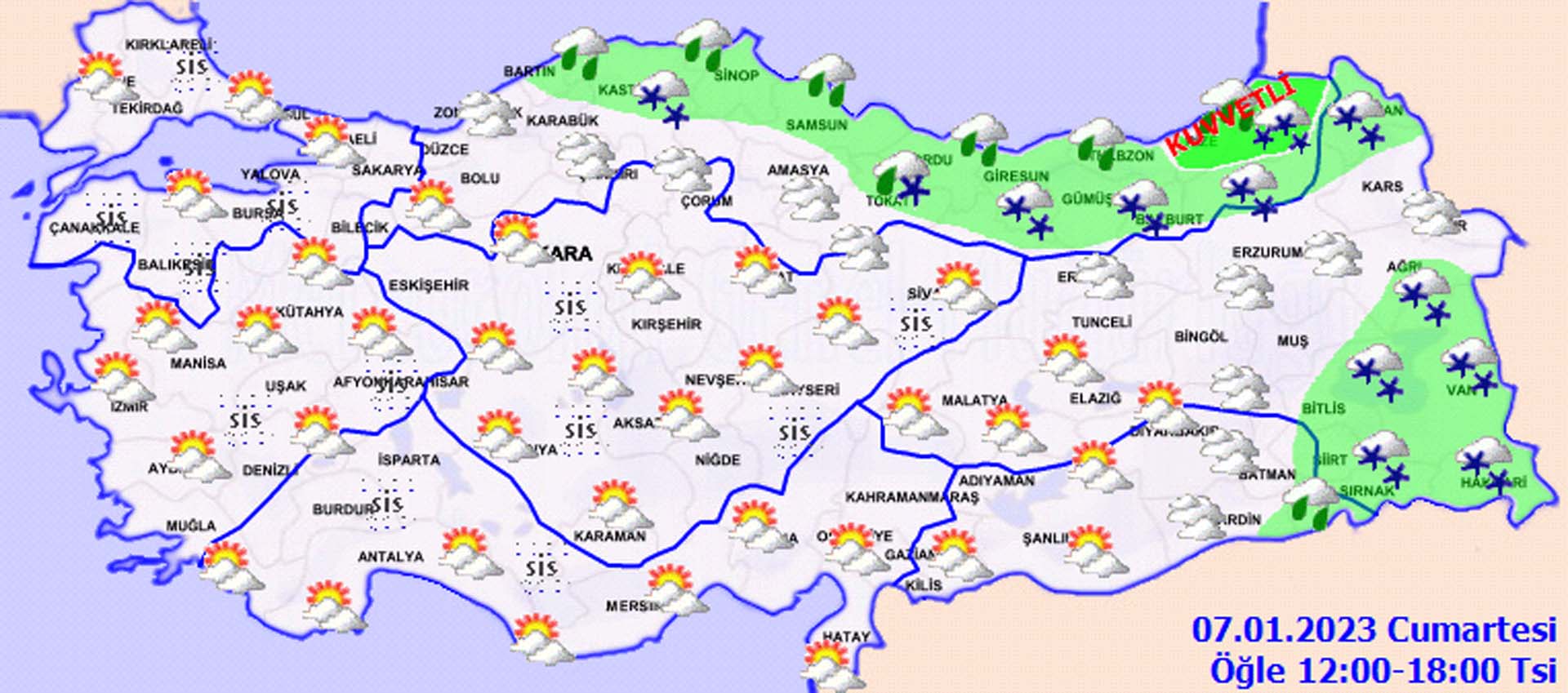 Meteoroloji'den uyarı üzerine uyarı: Yağmur, kar ve karla karışık yağmur geliyor! İşte il il hava durumu...