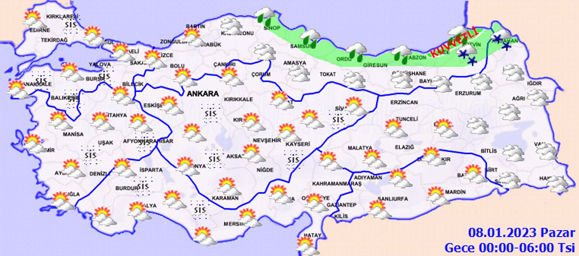 Meteoroloji'den uyarı üzerine uyarı: Yağmur, kar ve karla karışık yağmur geliyor! İşte il il hava durumu...