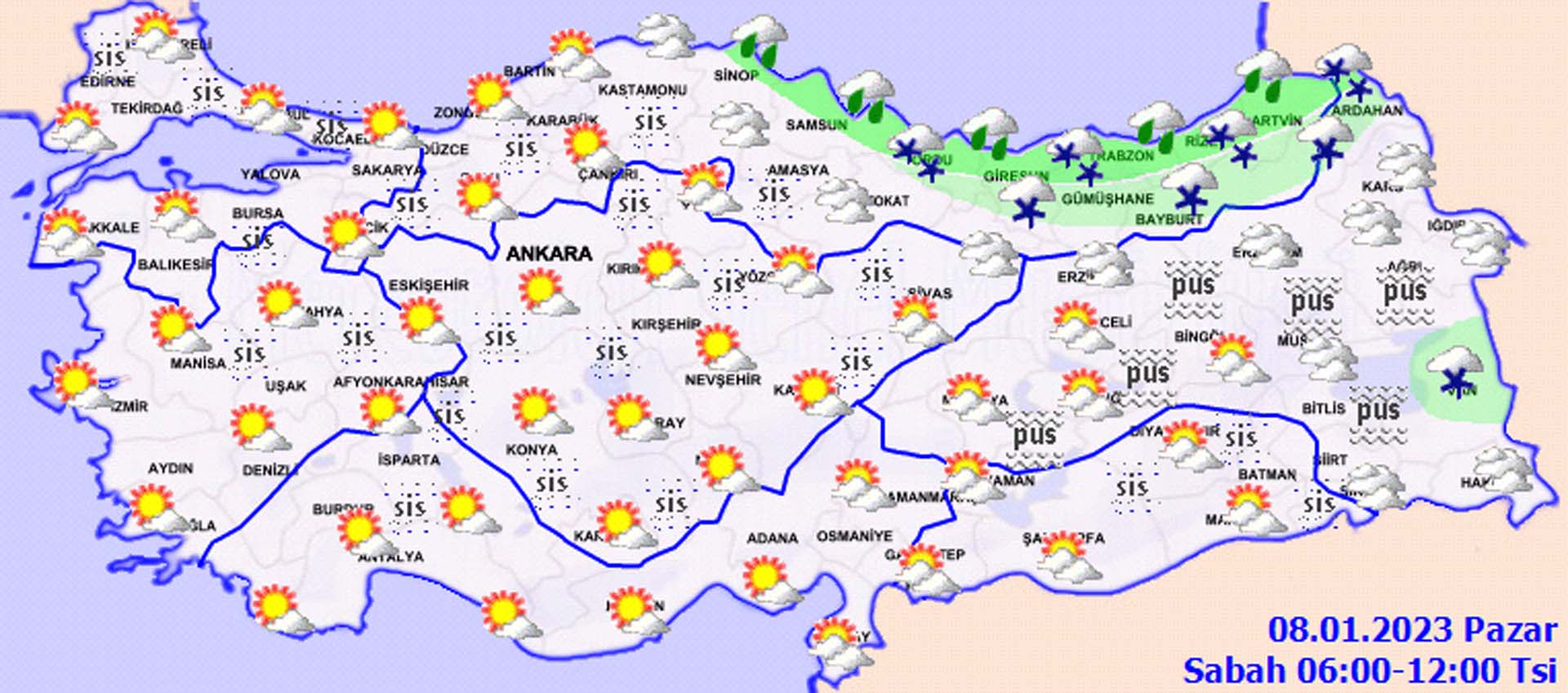 O illerde yaşayanlar dikkat! Meteoroloji'den yağış, karla karışık yağmur ve kar uyarısı! İşte il il hava durumu...