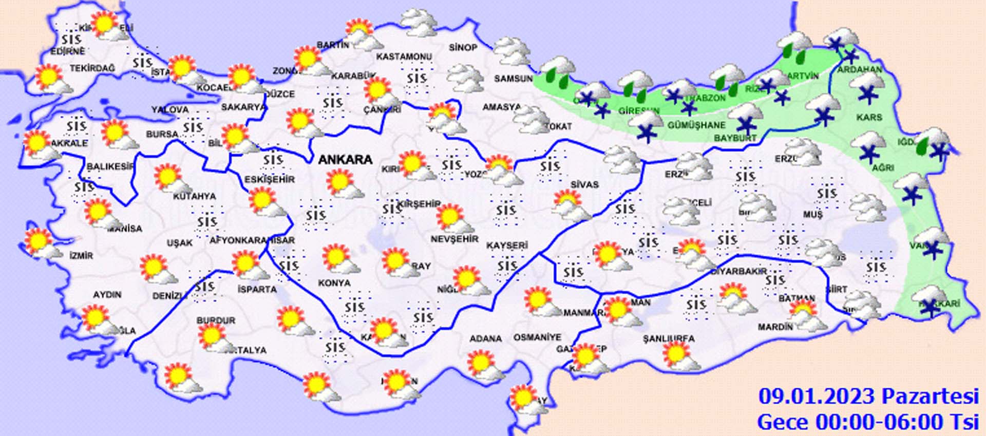 O illerde yaşayanlar dikkat! Meteoroloji'den yağış, karla karışık yağmur ve kar uyarısı! İşte il il hava durumu...
