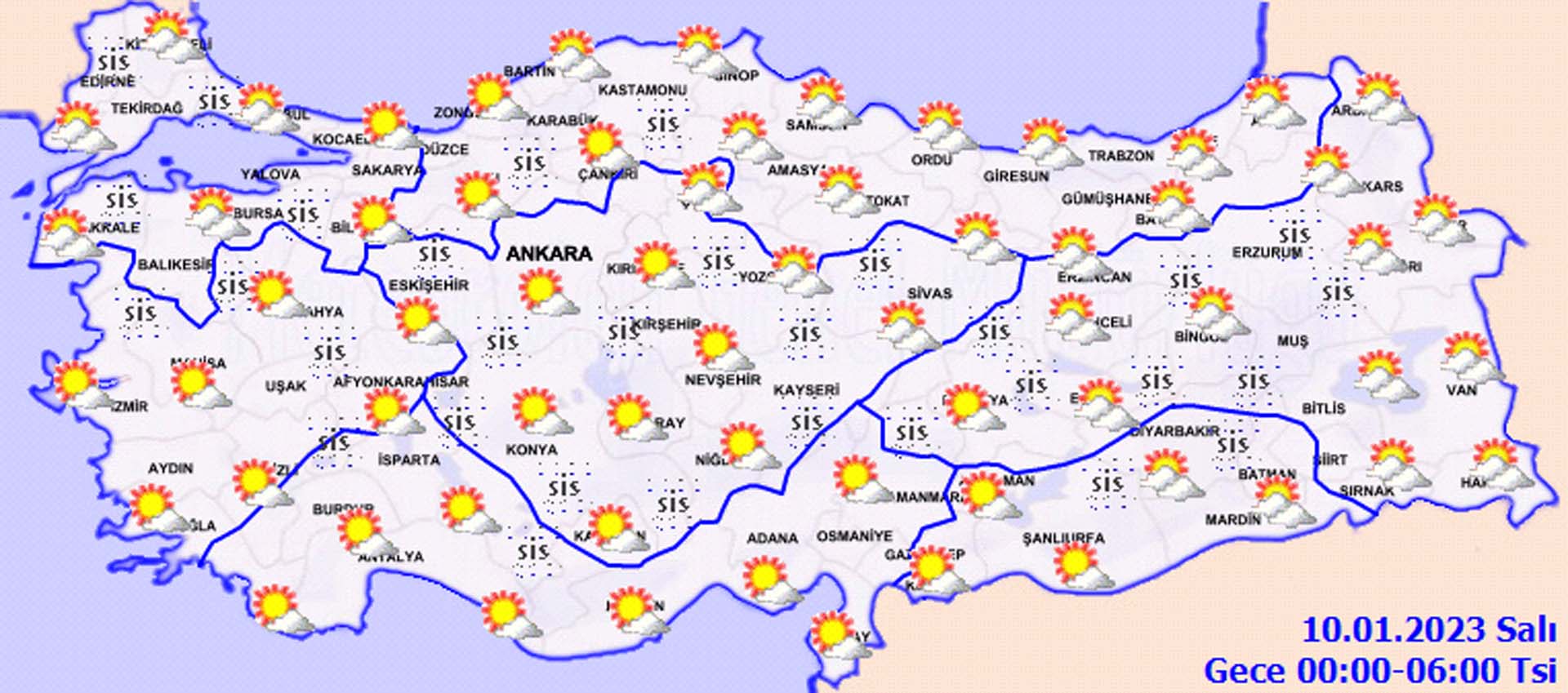 Meteoroloji o illerde yaşayanları saat vererek uyardı! Yağmur, karla karışık yağmur ve kar geliyor! İşte 9 Ocak 2023 Pazartesi il il hava durumu