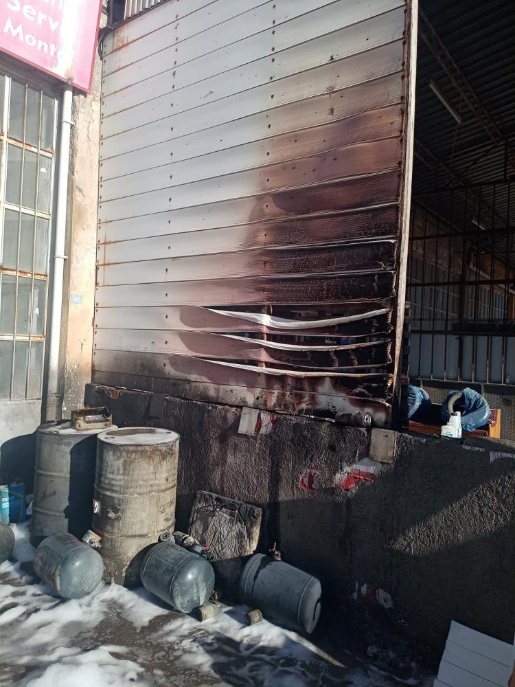 Afyonkarahisar’da korku dolu anlar: LPG değişim dükkanında patlama