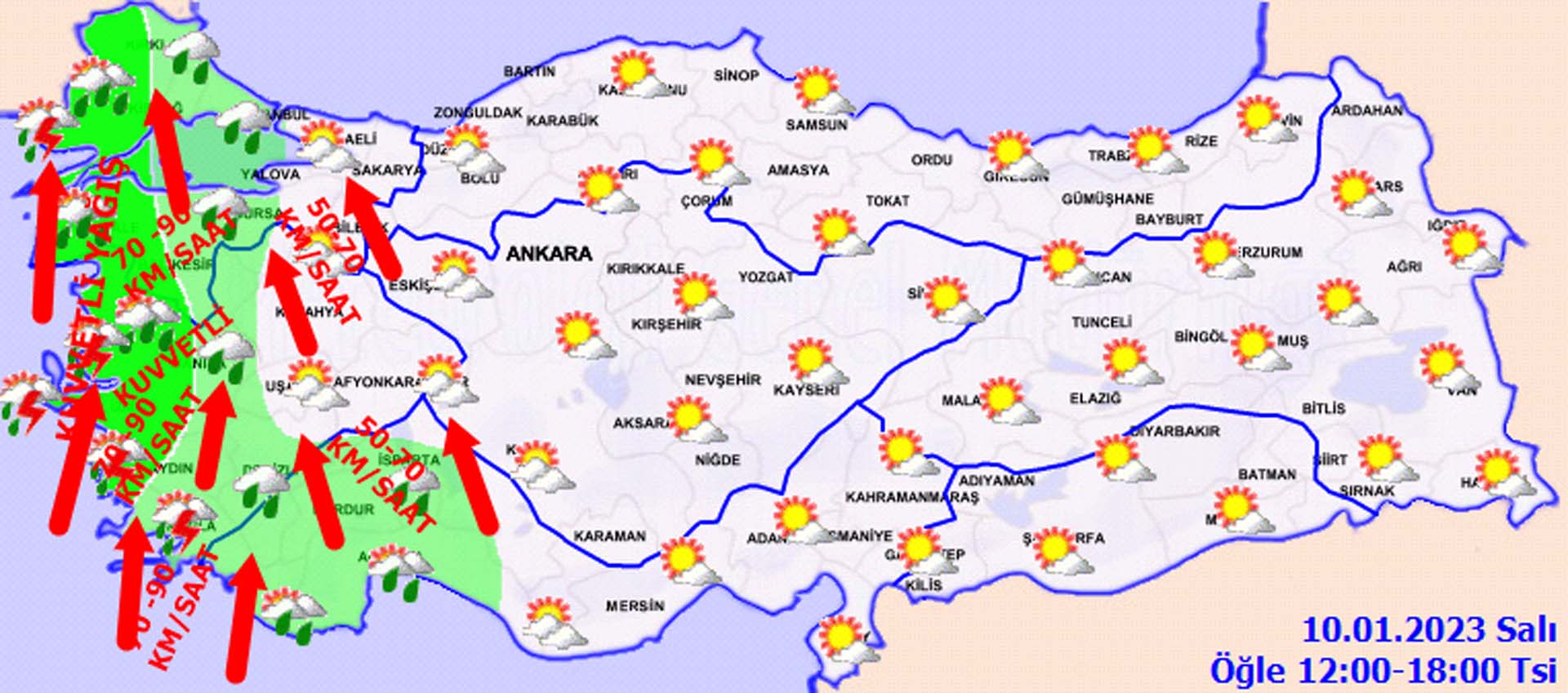  Şemsiyesiniz olmadan çıkmayın: Meteoroloji'den 3 bölge için yağış uyarısı! İşte il il hava durumu 