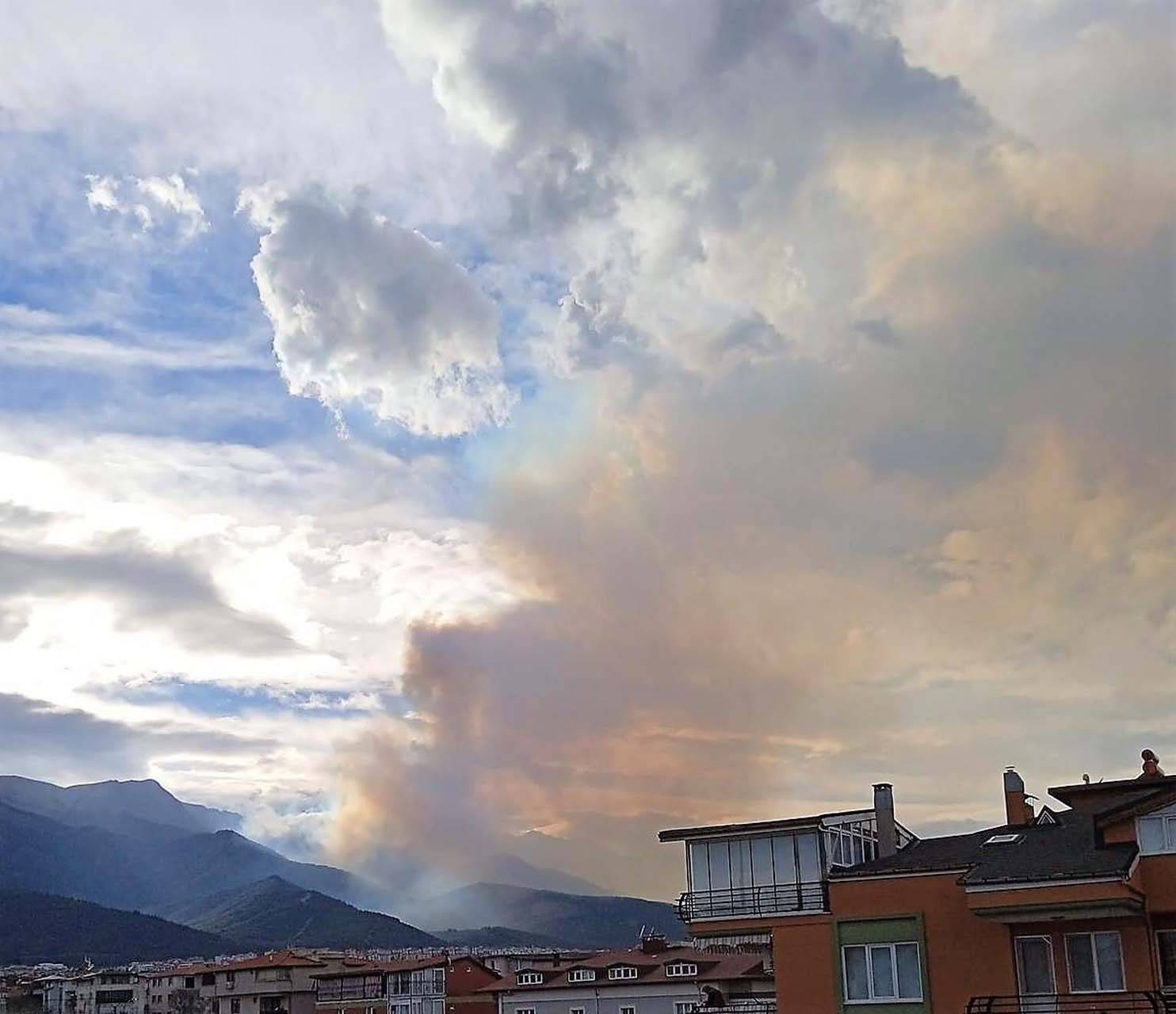 Denizli'nin Merkezefendi ilçesinde orman yangını! Ekipler canla başla müdahale ediyor