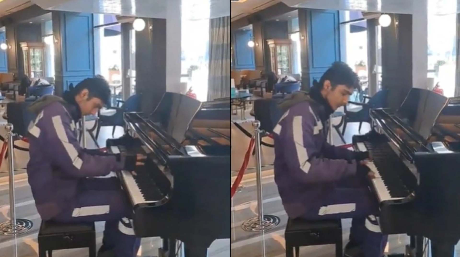 Piyano performansıyla büyülemişti! O genç kuryeliği bırakıp, konservatuar okuyacak:Kurye arkadaşlarım hayallerinin peşini bırakmasın