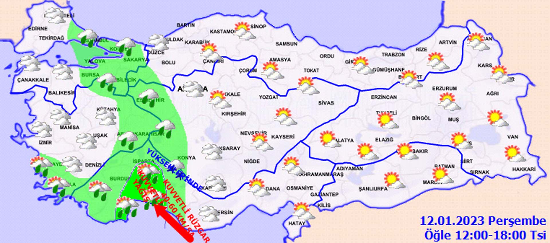 Meteoroloji üç bölgeyi uyardı: Karla karışık yağmur, kar yağışı ve sağanak yağış geliyor! İşte il il hava durumu