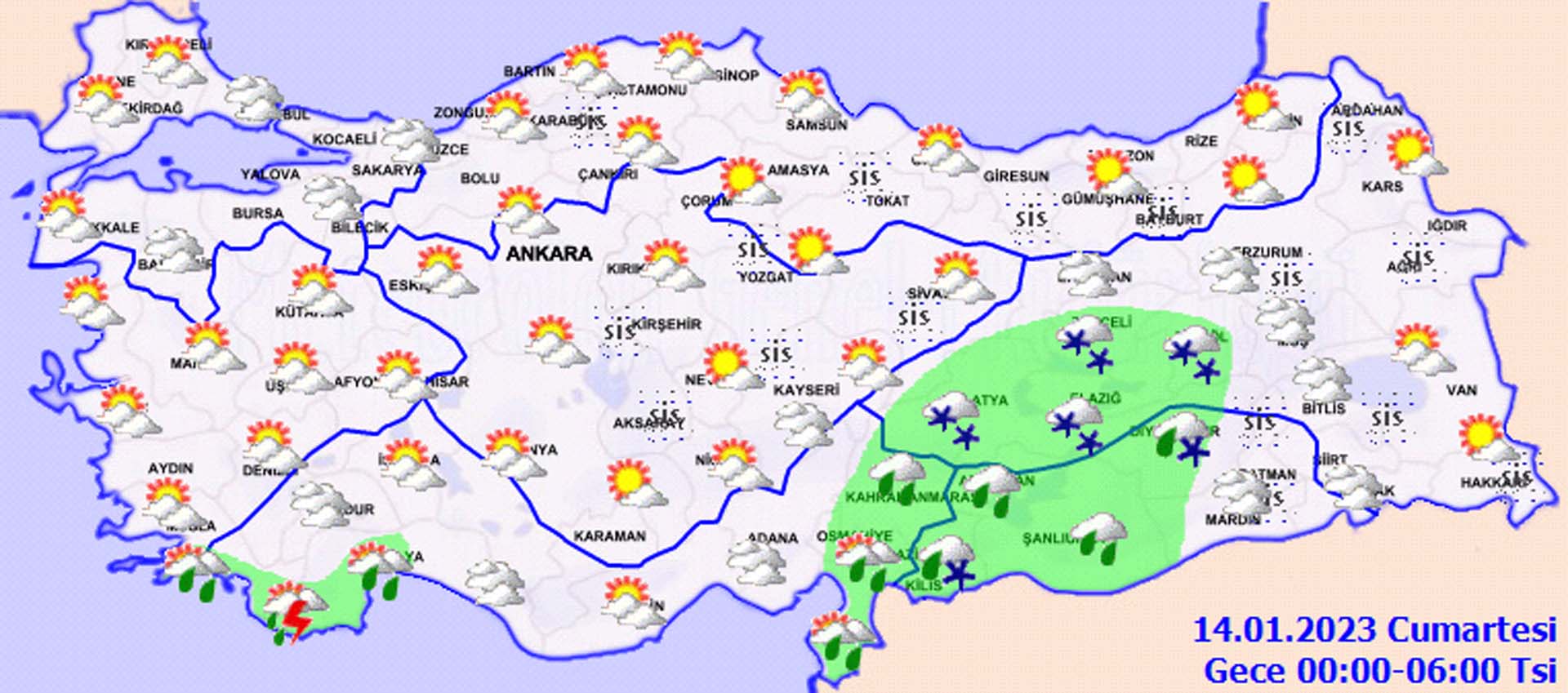 Botunuzu giyin, şemsiyenizi yanınıza alın! Meteoroloji'den kuvvetli ve yer yer şiddetli yağış uyarısı! İşte il il hava durumu