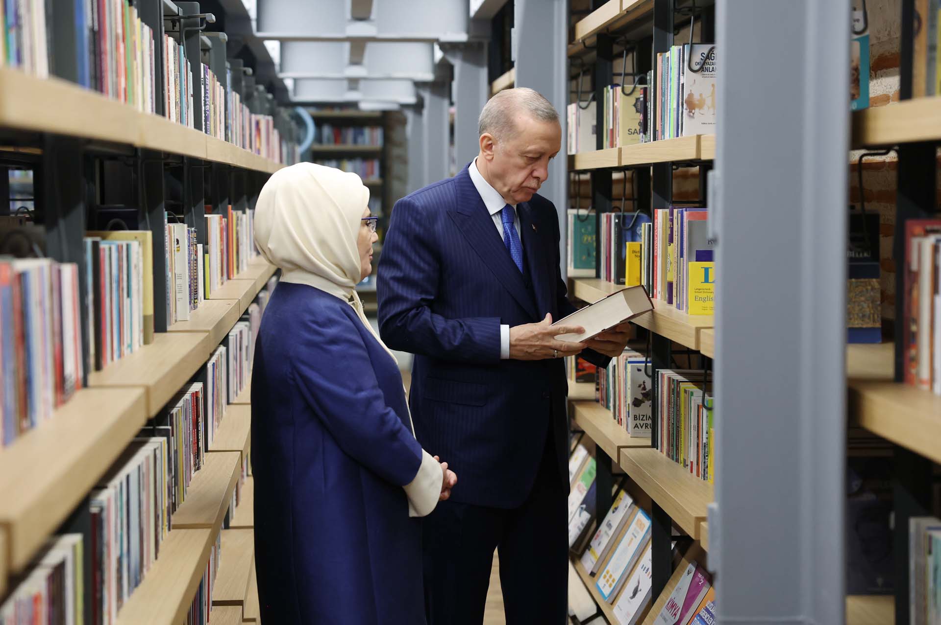 Avrupa'nın en büyüğü Rami Kütüphanesi resmen açıldı! Cumhurbaşkanı Erdoğan'dan önemli açıklamalar 