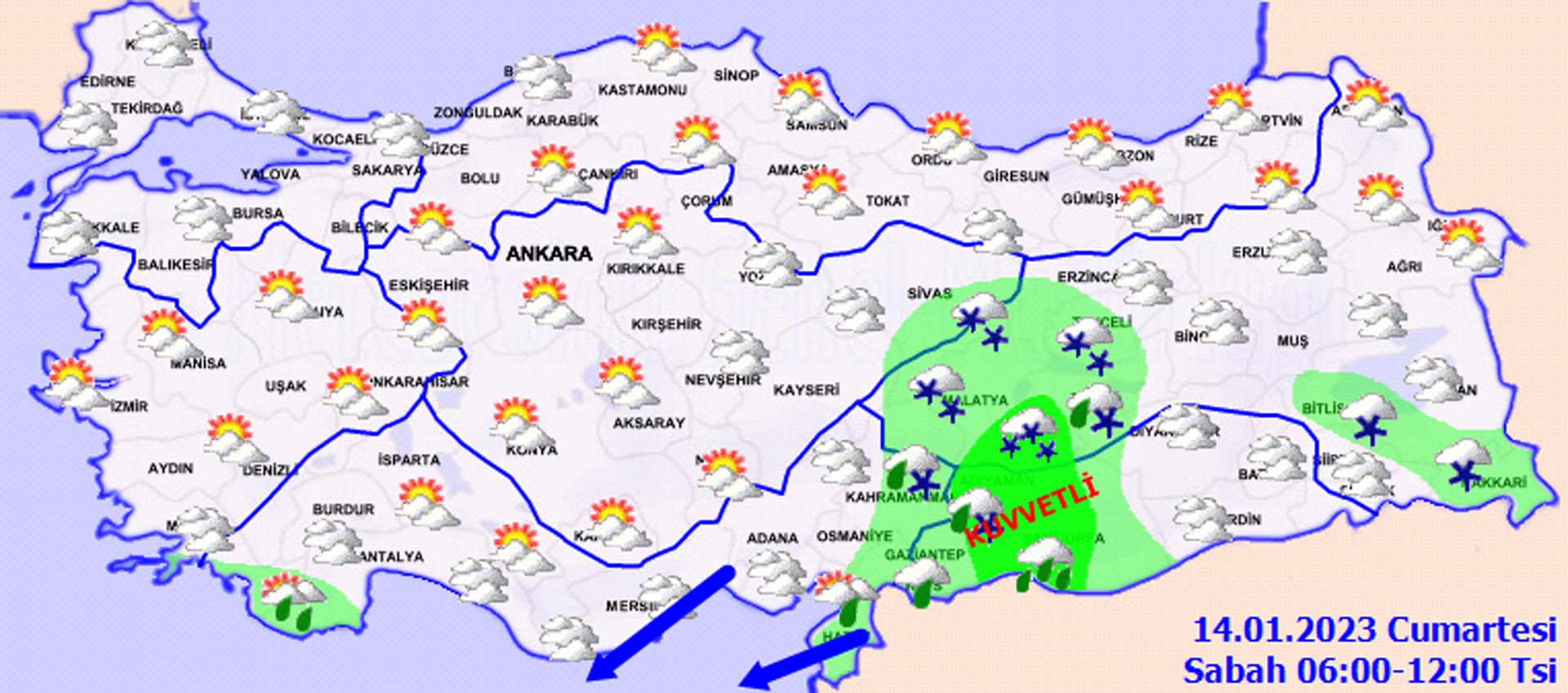 Yağmur ve kar ne zaman geliyor? Meteoroloji açıkladı! İşte il il hava durumu