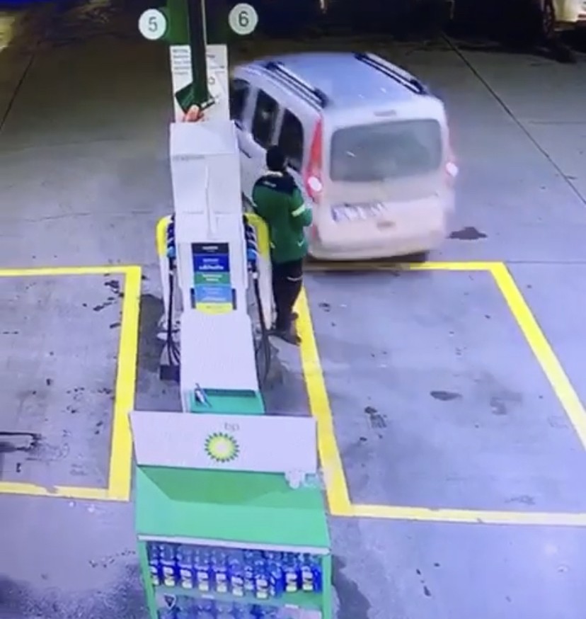 Böyle pişkinlik görülmedi! Aracına yakıt aldı ücretini ödemeden kaçtı