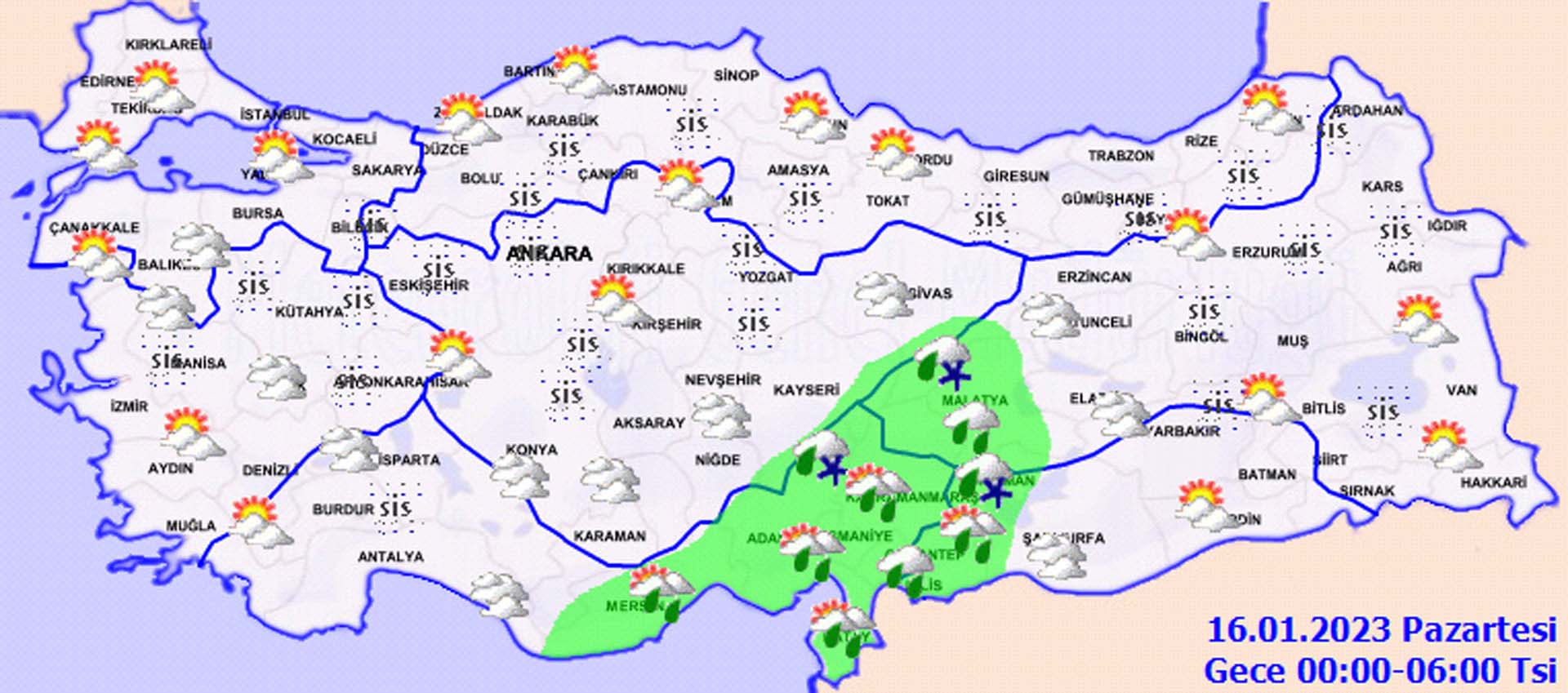 O saatlerde dışarı çıkmayın! Meteoroloji'den çok sayıda il için yağmur ve sağanak uyarısı! İşte 15 Ocak 2023 Pazar hava durumu