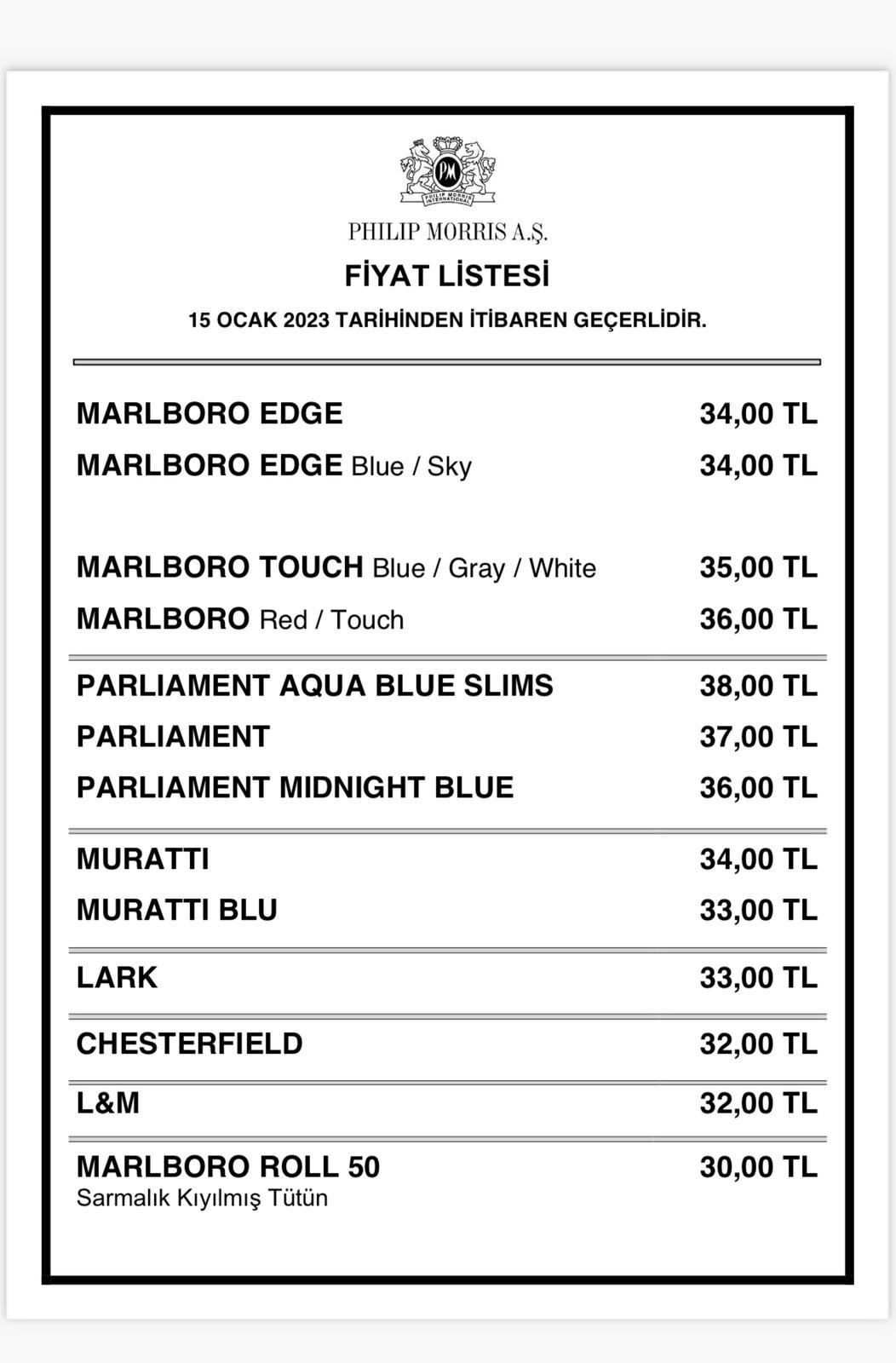 Tiryakilere mutlu olacak! Sigara fiyatlarına indirim geldi! İşte güncel sigara fiyatları