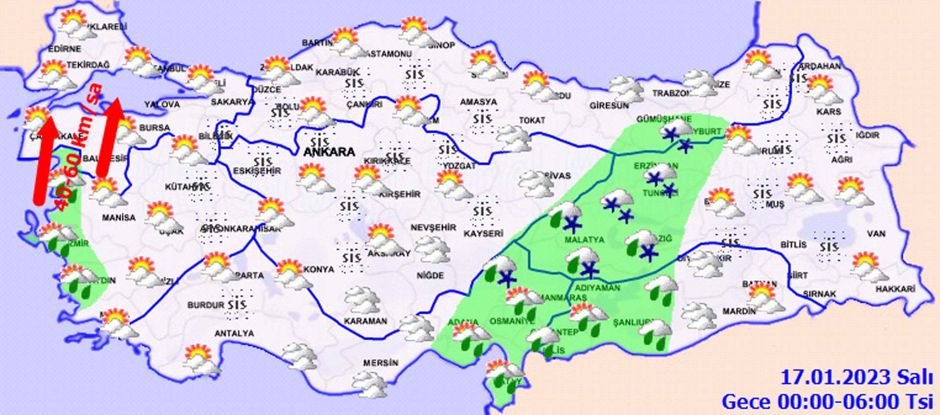 Hazırlıklı olun! Meteoroloji saat verdi: Yağmur, sağanak ve kar yağışı geliyor! İşte 16 Ocak 2023 Pazartesi hava durumu