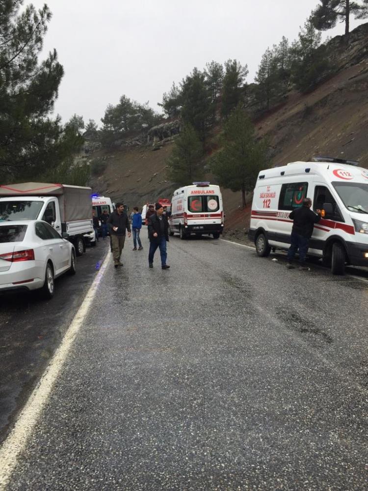 Kahramanmaraş'ta kaza: Yaralılar var