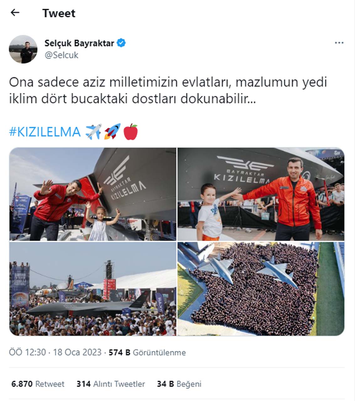 Selçuk Bayraktar'dan Ali Babacan'a gönderme: Ona sadece aziz milletimizin evlatları dokunabilir