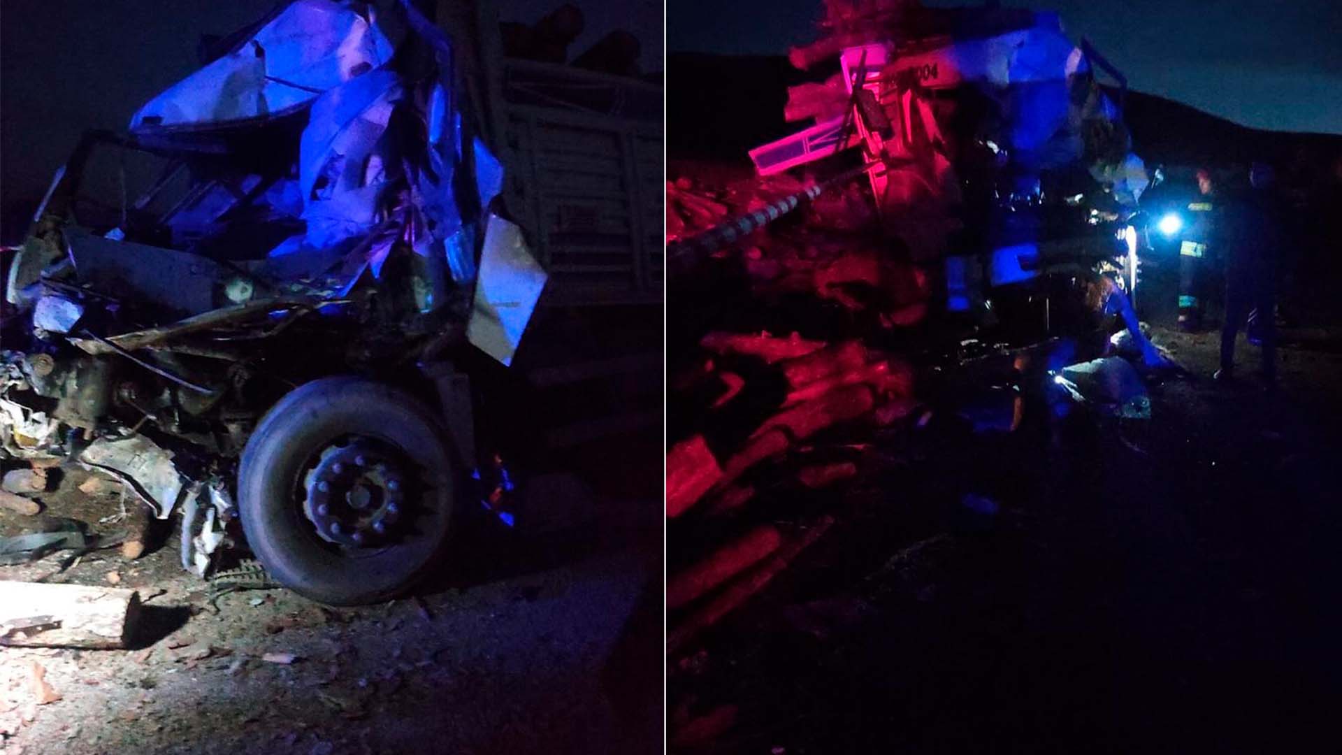 Konya'da iki kardeşin kullandığı kamyonlar çarpıştı: Baba ve oğlu yaşamını yitirdi 