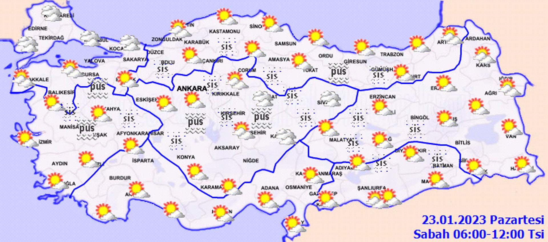 Göz gözü görmeyecek! Meteoroloji o illeri uyardı: Sis ve pus etkili olacak! İşte il il hava durumu 