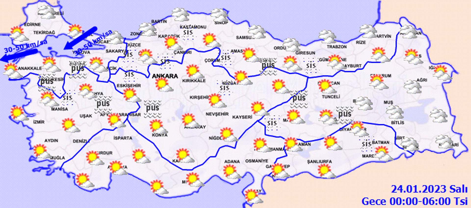 Göz gözü görmeyecek! Meteoroloji o illeri uyardı: Sis ve pus etkili olacak! İşte il il hava durumu 