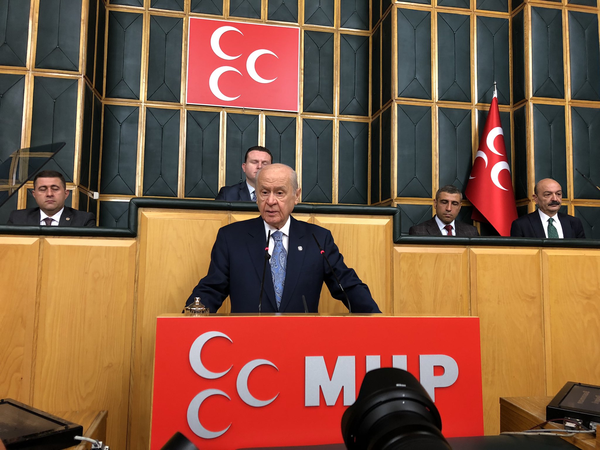 Devlet Bahçeli, MHP Grup Toplantısı'nda konuştu: HDP kapatılmalı, kapısına kilit asılmalıdır