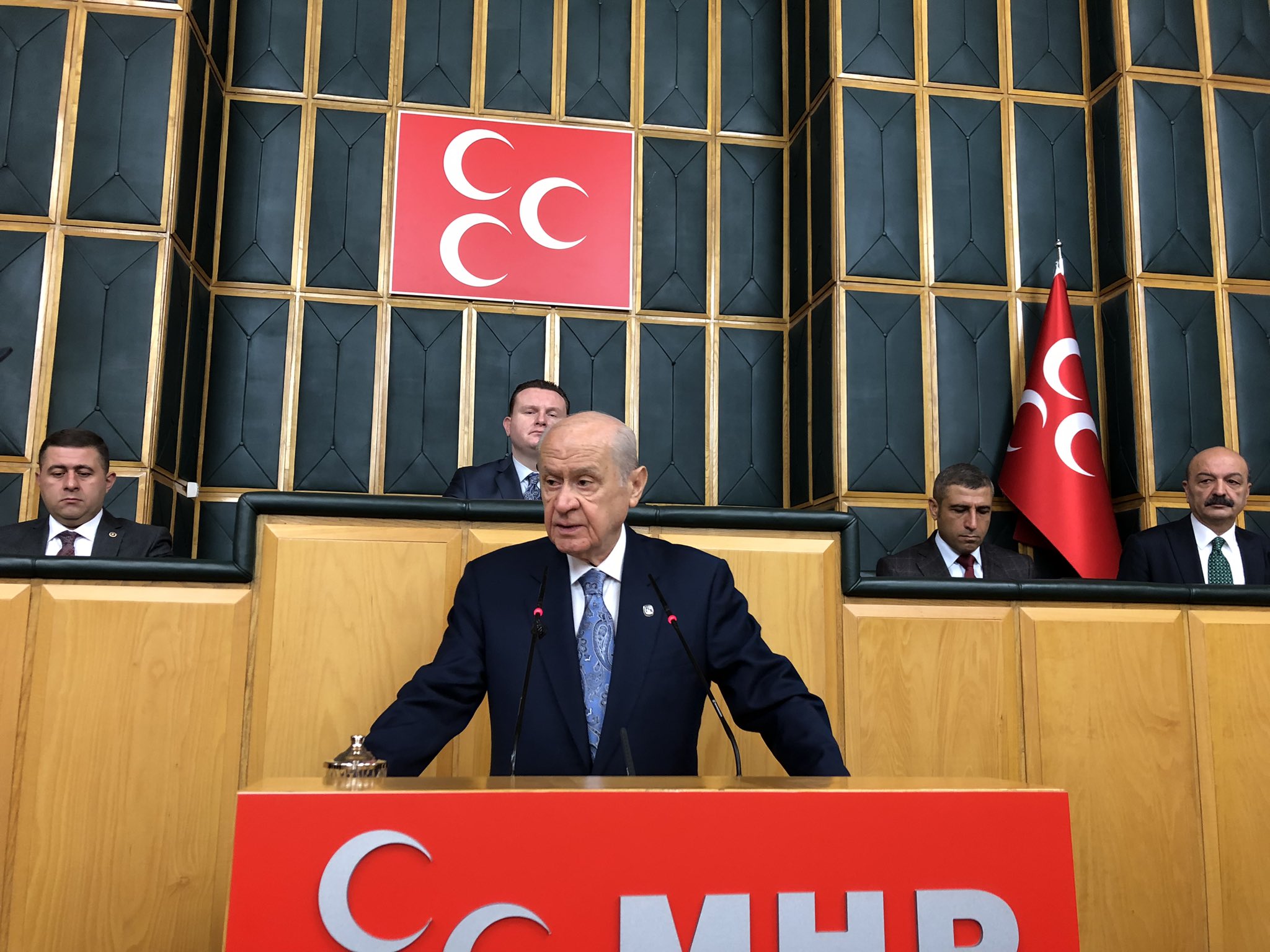 Devlet Bahçeli, MHP Grup Toplantısı'nda konuştu: HDP kapatılmalı, kapısına kilit asılmalıdır