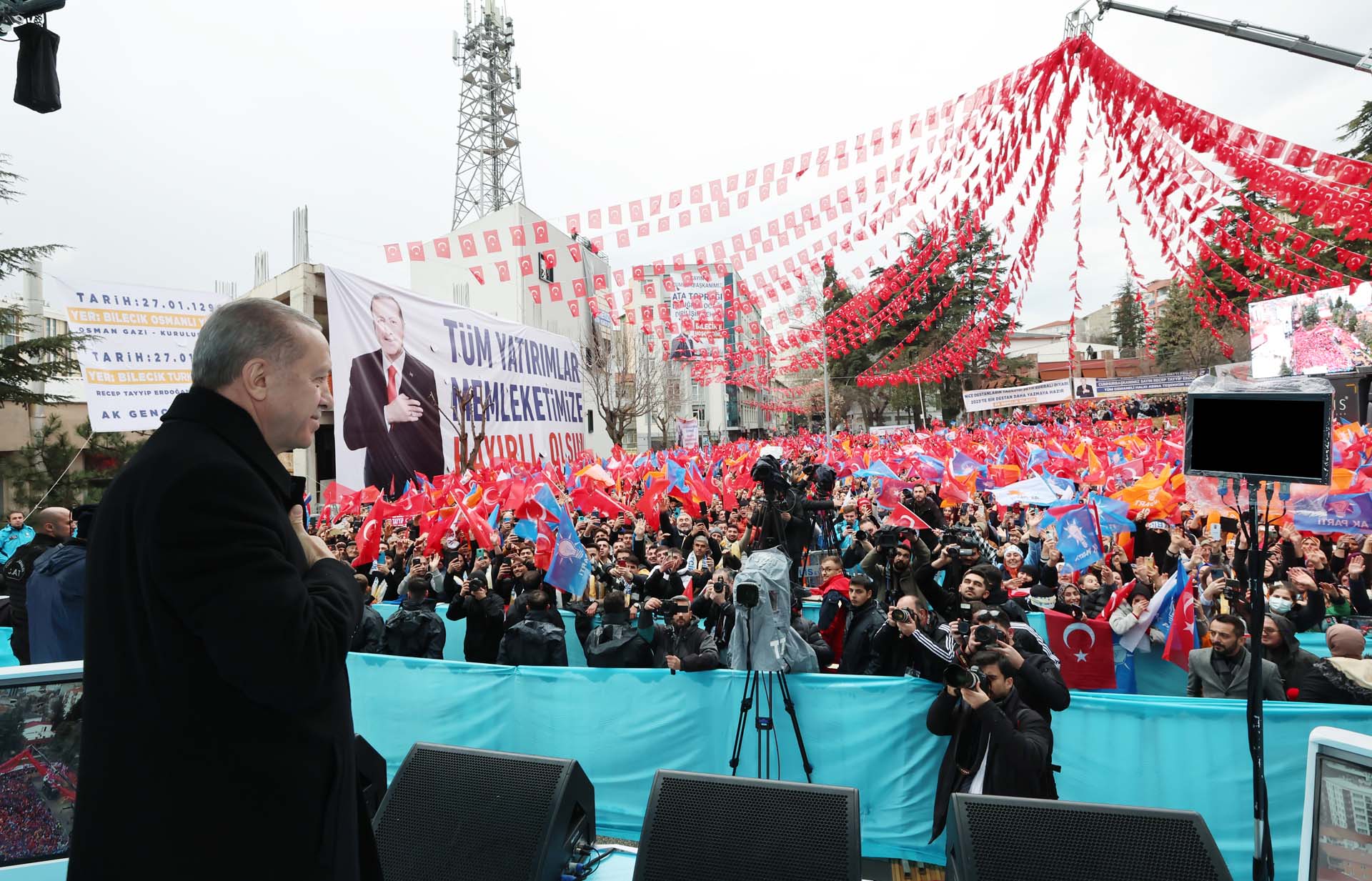 Cumhurbaşkanı Erdoğan, Bilecik'te toplu açılış töreninde konuştu: CHP bizi taklit ediyor, bunlar darbeci, vesayetçi