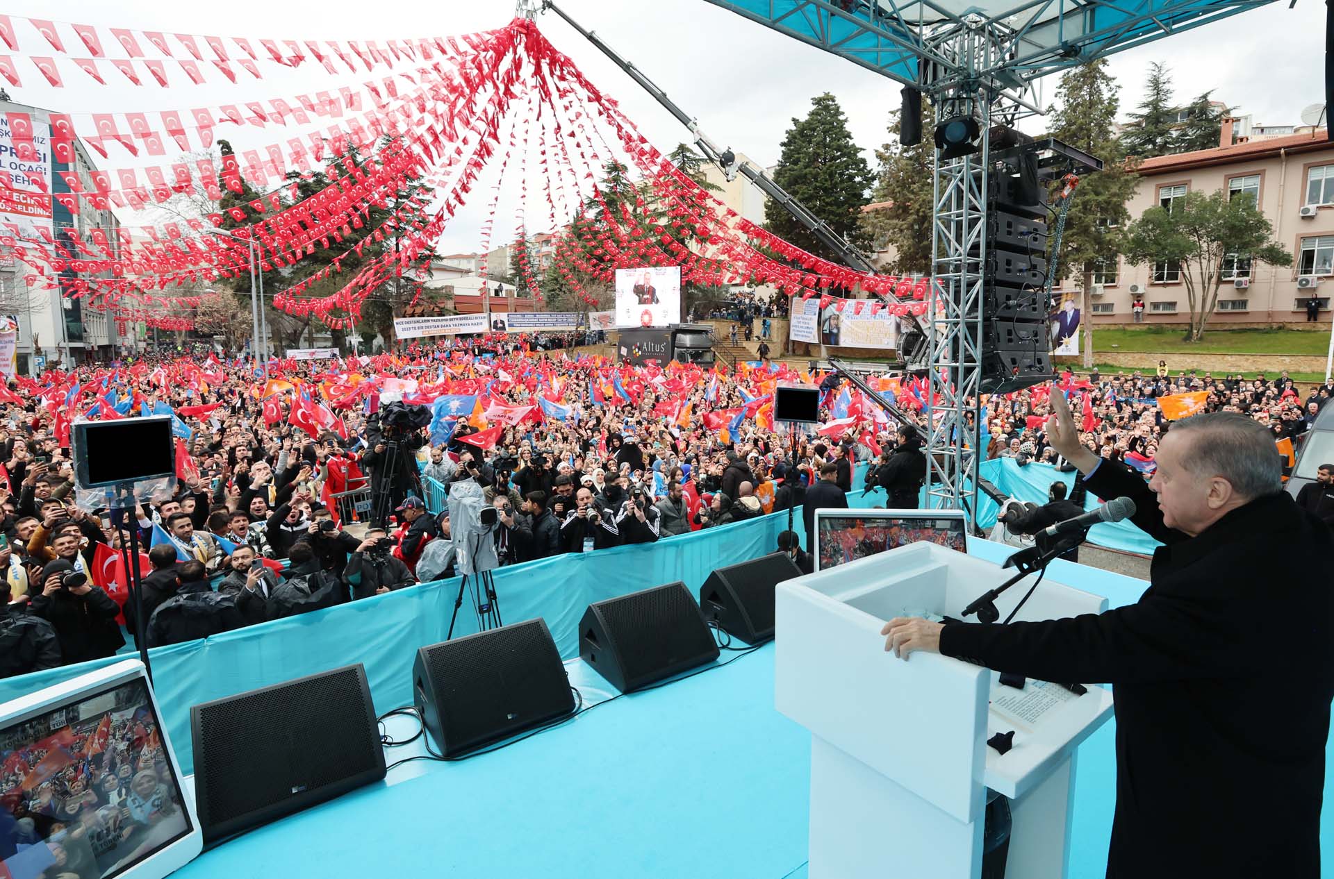 Cumhurbaşkanı Erdoğan, Bilecik'te toplu açılış töreninde konuştu: CHP bizi taklit ediyor, bunlar darbeci, vesayetçi