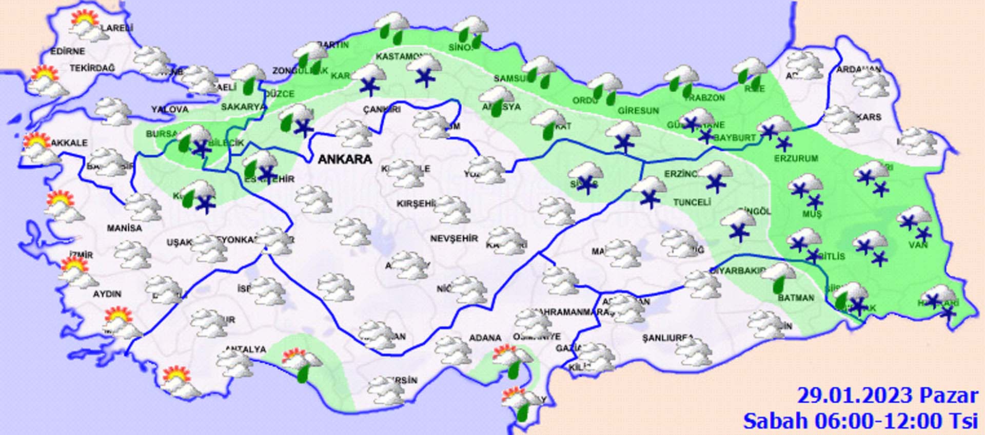 Soğuk hava Türkiye'yi esir alacak! Meteoroloji uyardı: Yağmur, karla karışık yağmur ve kar etkili olacak! İşte il il hava durumu...