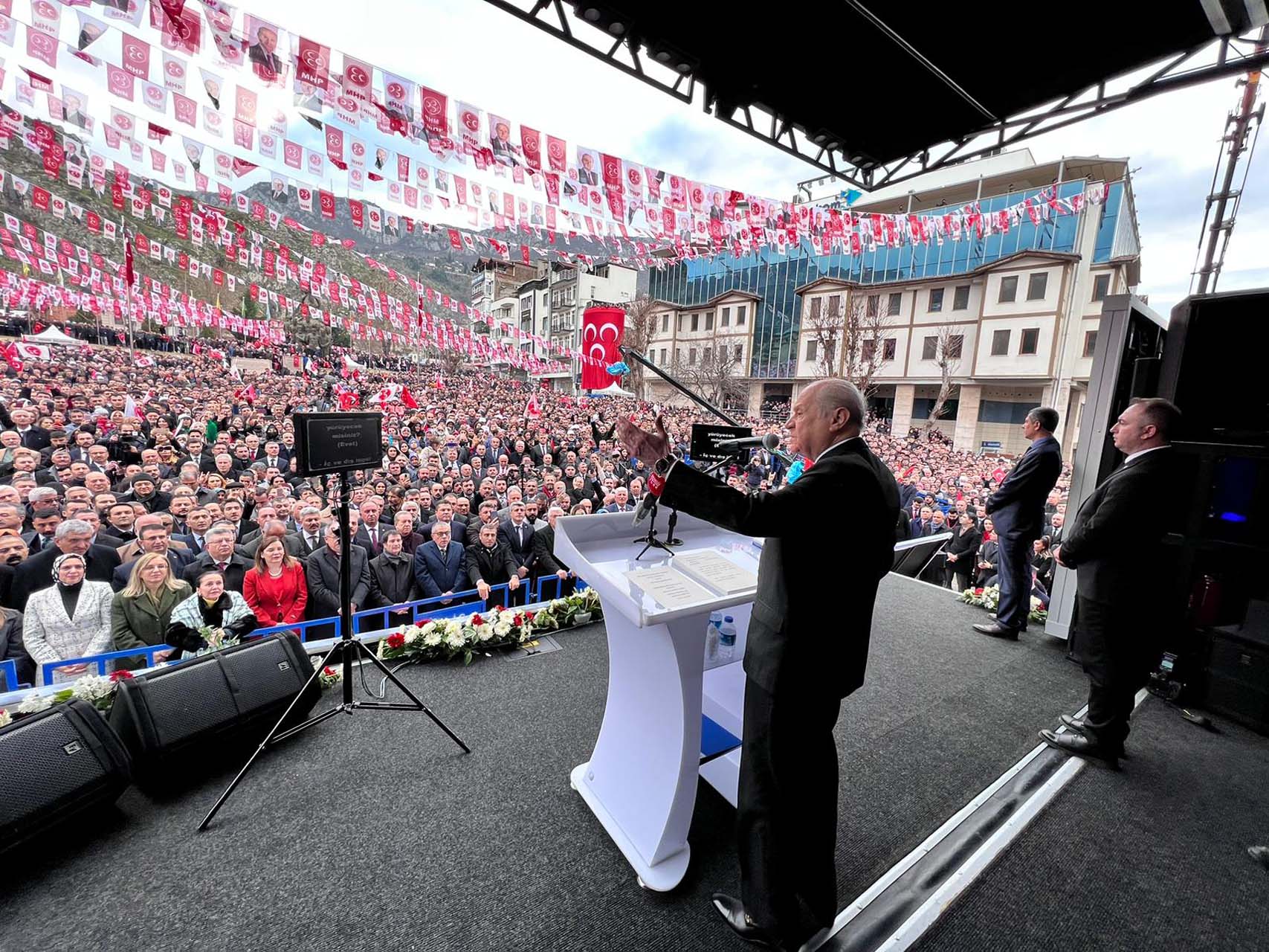 Devlet Bahçeli'den Millet İttifakı'na tepki: Sayın Erdoğan'ın adaylığından bu kadar mı korkuyorsunuz?