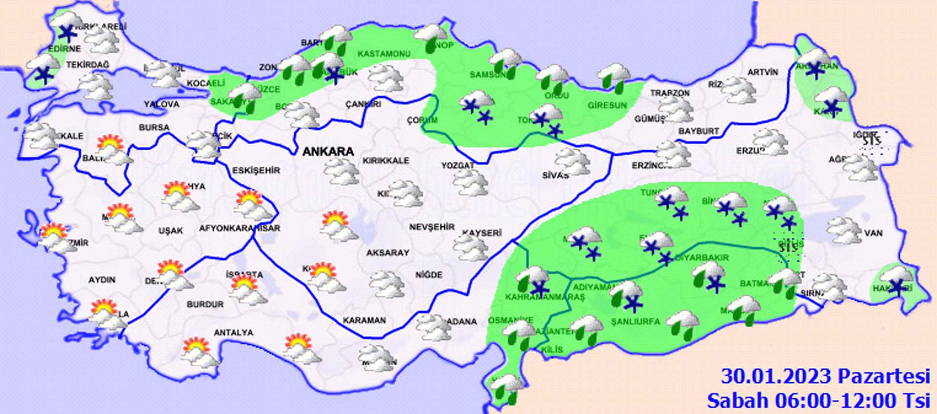 O illerde yaşayanlar çok üşüyecek! Meteoroloji'den sağanak ve kar yağışı uyarısı: İşte il il hava durumu... 