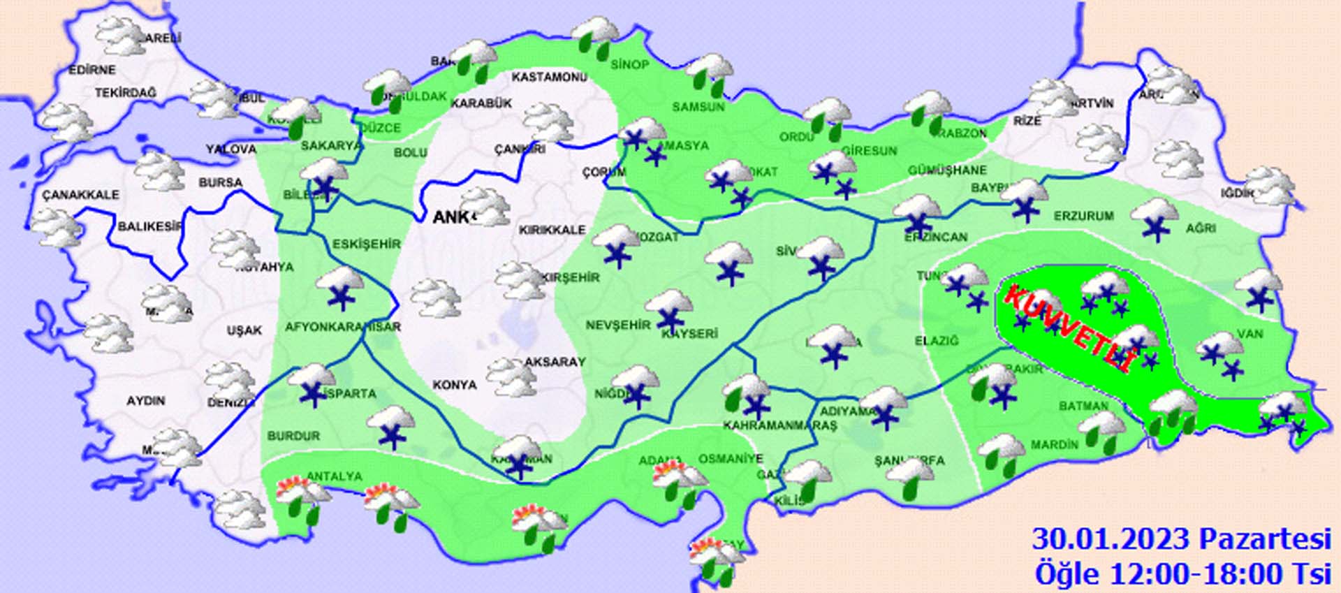 O illerde yaşayanlar çok üşüyecek! Meteoroloji'den sağanak ve kar yağışı uyarısı: İşte il il hava durumu... 