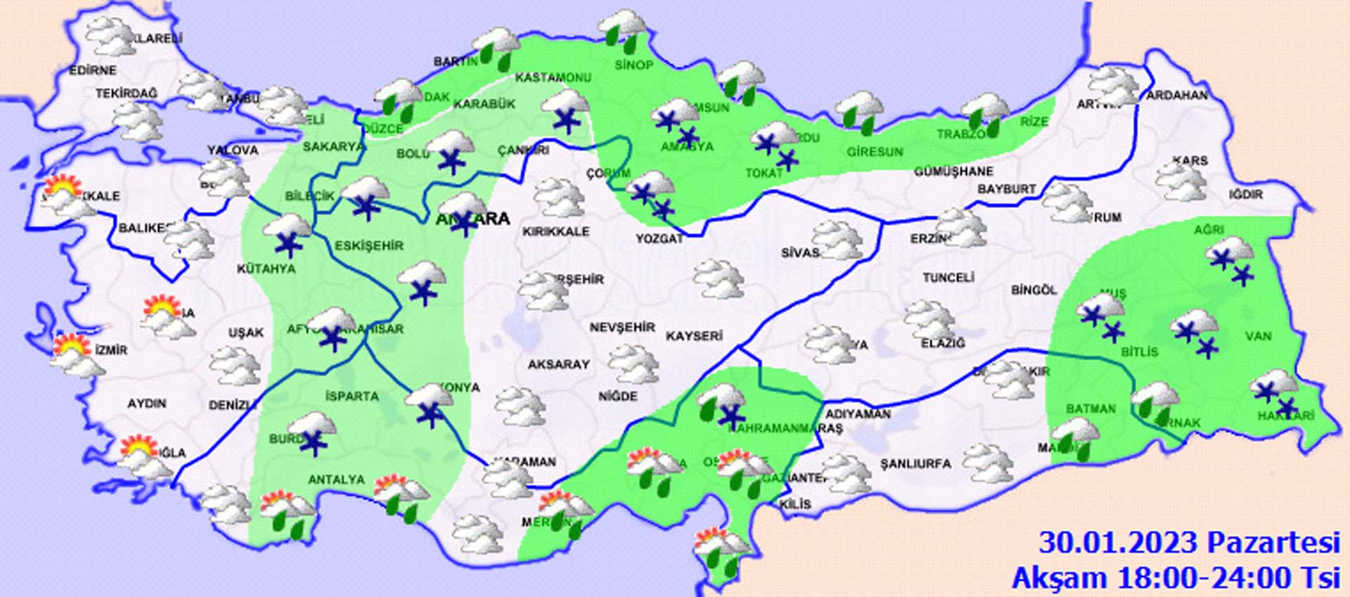 O illerde yaşayanlar çok üşüyecek! Meteoroloji'den sağanak ve kar yağışı uyarısı: İşte il il hava durumu... 