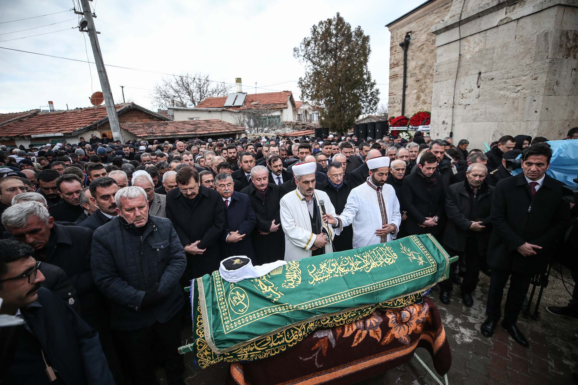 Mustafa Destici'nin babası Ali İhsan Destici son yolculuğuna uğurlandı! Cenaze namazını Destici'nin oğlu kıldırdı