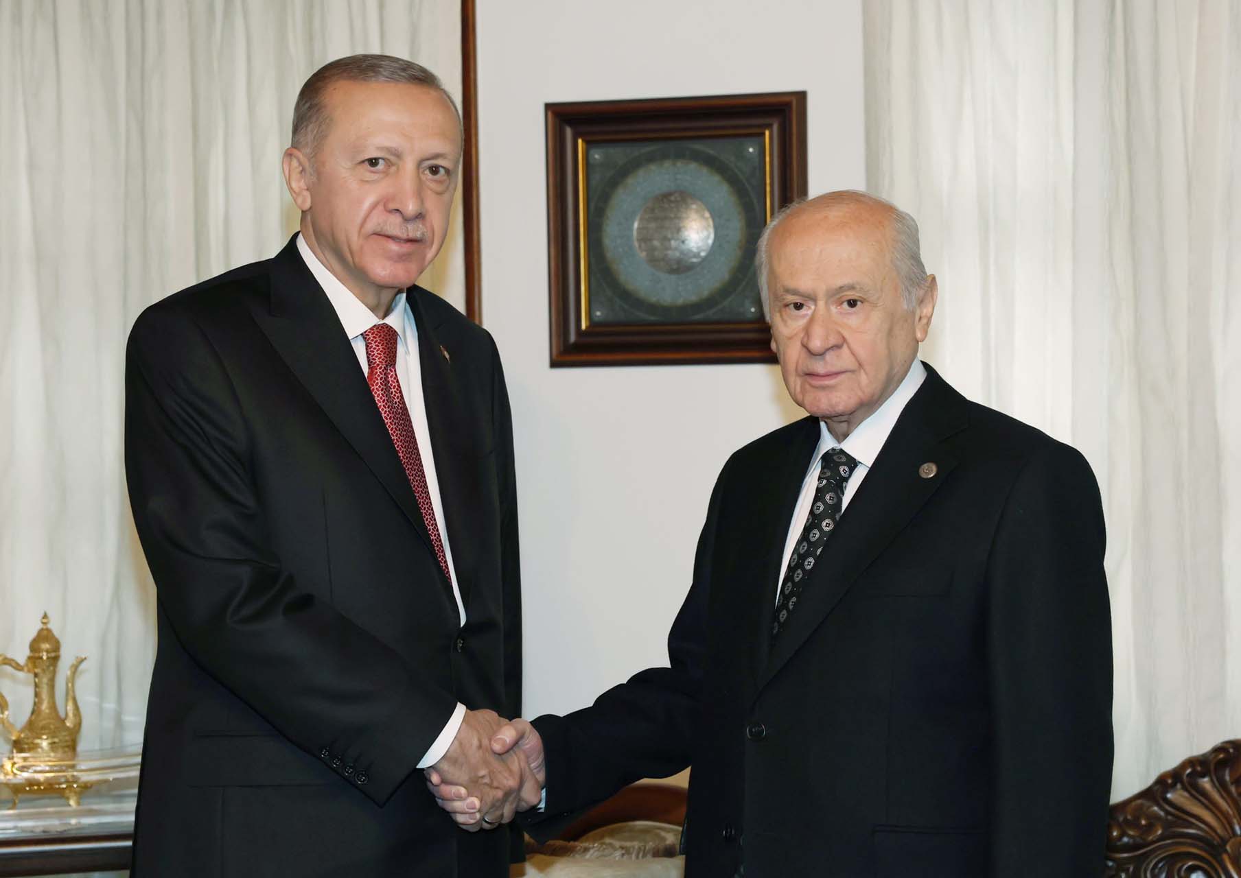 Kritik görüşme: Cumhurbaşkanı Erdoğan, Devlet Bahçeli ziyaret etti