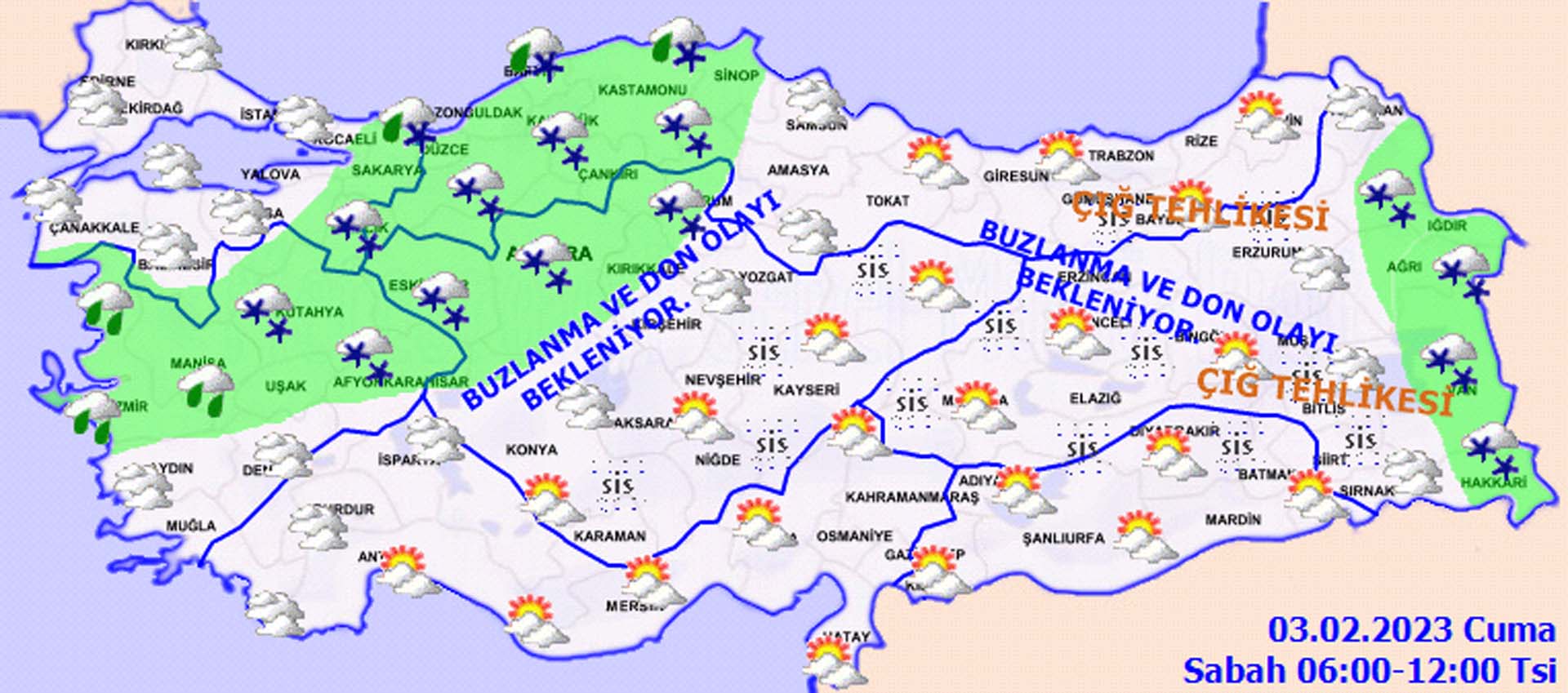 Meteoroloji saat verdi! O illeri sağanak yağış ve kar yağışı vuracak! İşte il il hava durumu...
