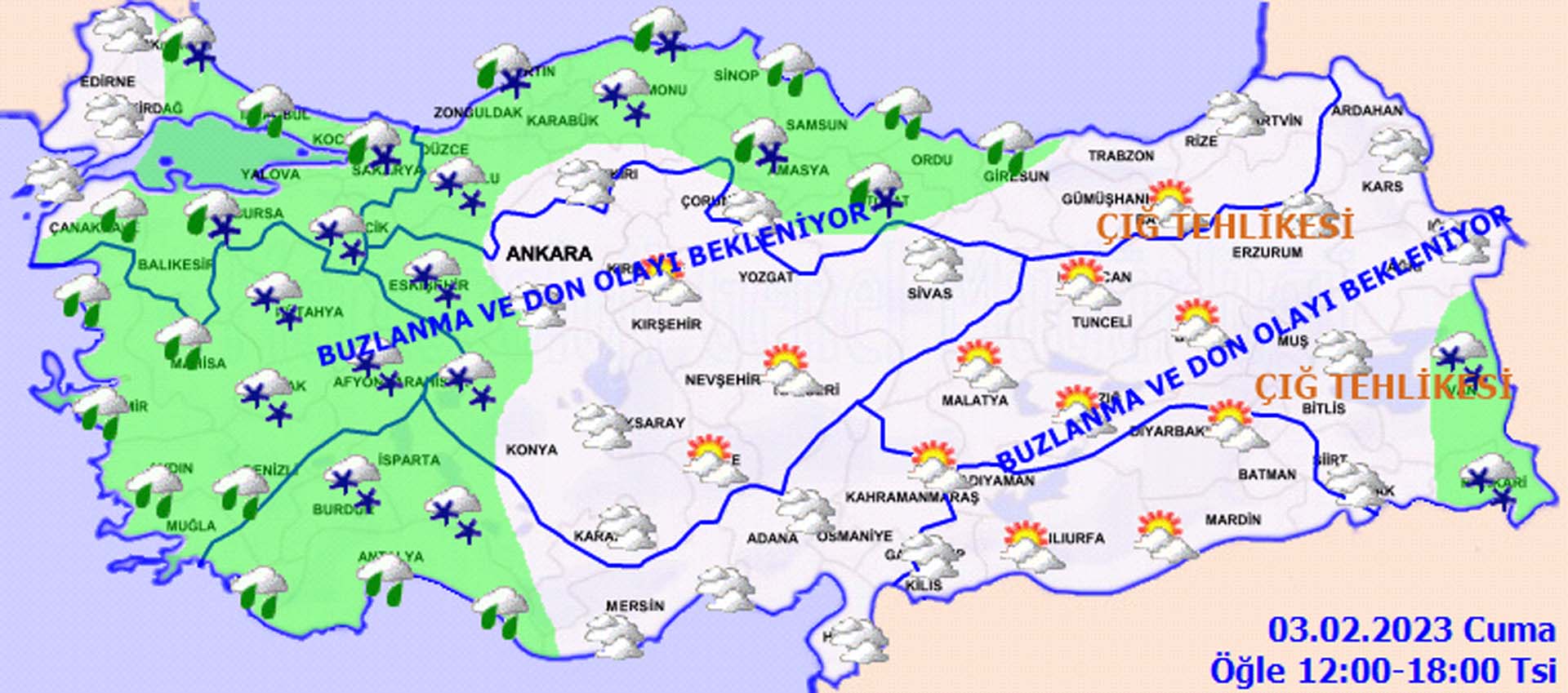 Meteoroloji saat verdi! O illeri sağanak yağış ve kar yağışı vuracak! İşte il il hava durumu...