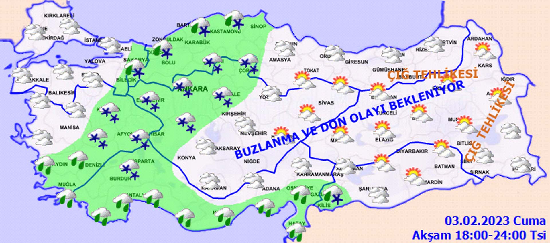Meteoroloji saat verdi! O illeri sağanak yağış ve kar yağışı vuracak! İşte il il hava durumu...