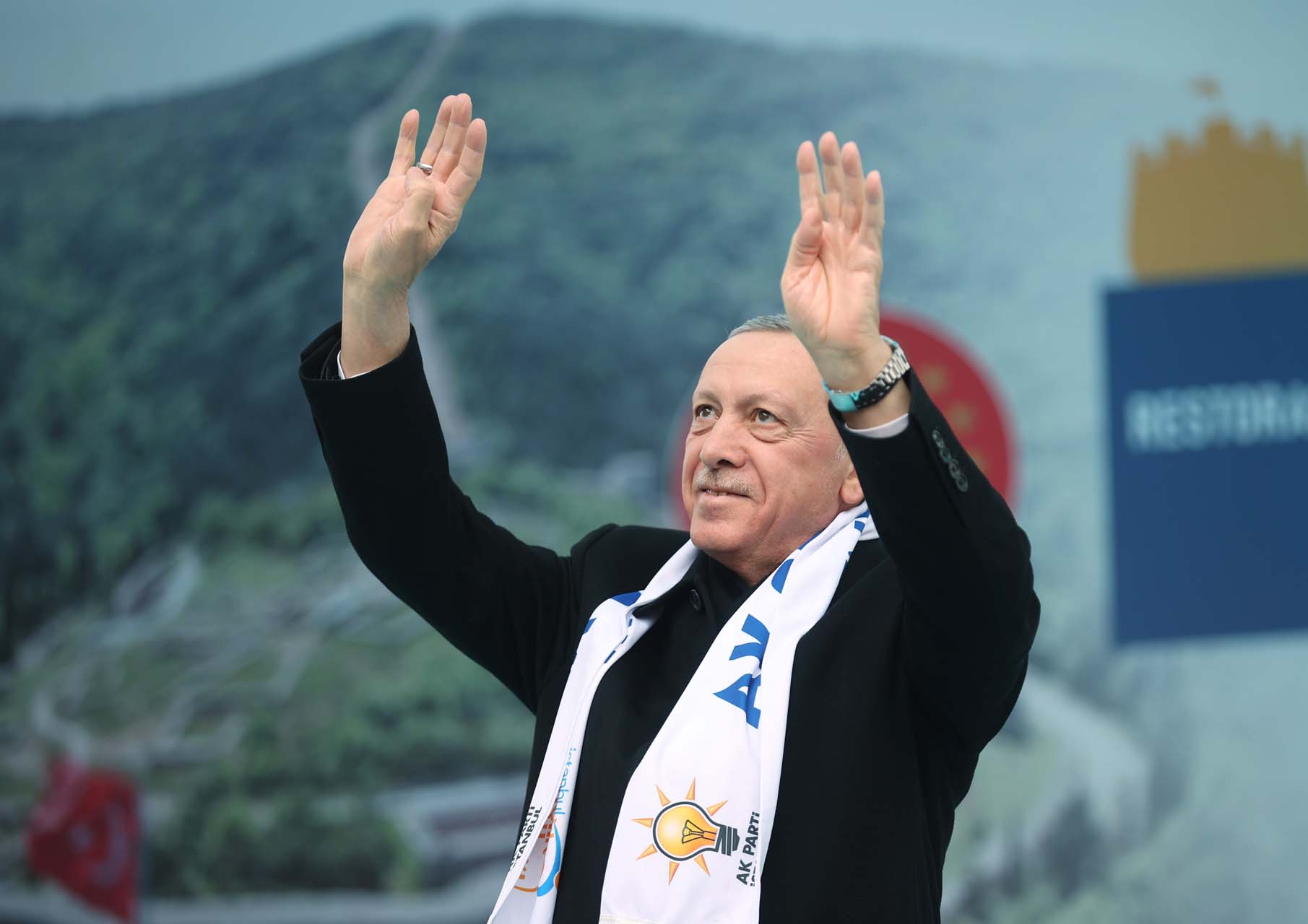 Cumhurbaşkanı Erdoğan, Aydos Kalesi ile Sultan Korusu'nun açılışında konuştu: Tek parti zihniyetini sandığa gömeceğiz