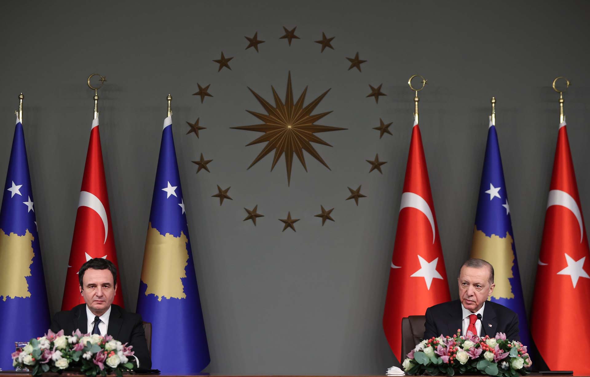 Cumhurbaşkanı Erdoğan, Kosova Başbakanı Albin Kurti ile görüştü! Yeni ticaret hedefini açıkladı 