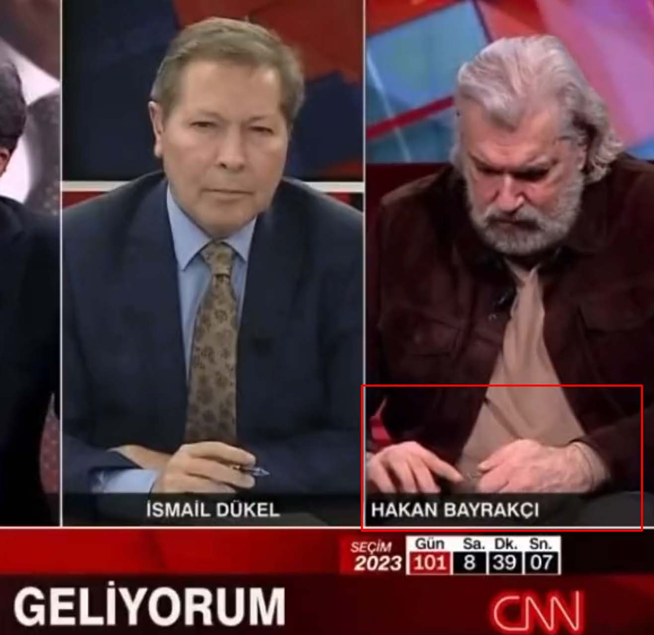CNN Türk canlı yayında tırnaklarını kesmişti! Hakan Bayrakçı, tırnağını kesme nedenini açıkladı, eleştirilere sert çıktı