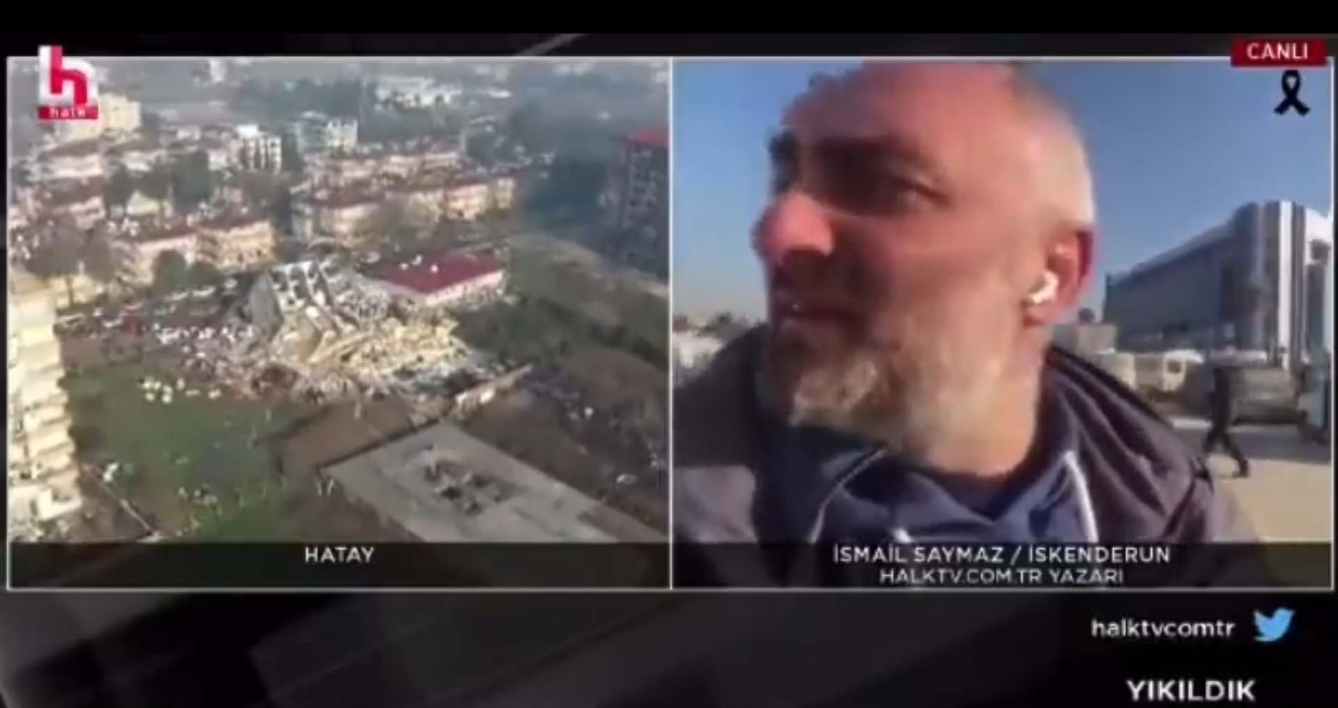 İsmail Saymaz'ın Hatay'daki sözleri vatandaşı kızdırdı, apar topar yayını kapattı: Ekipler burada, provokatörlük yapmayın