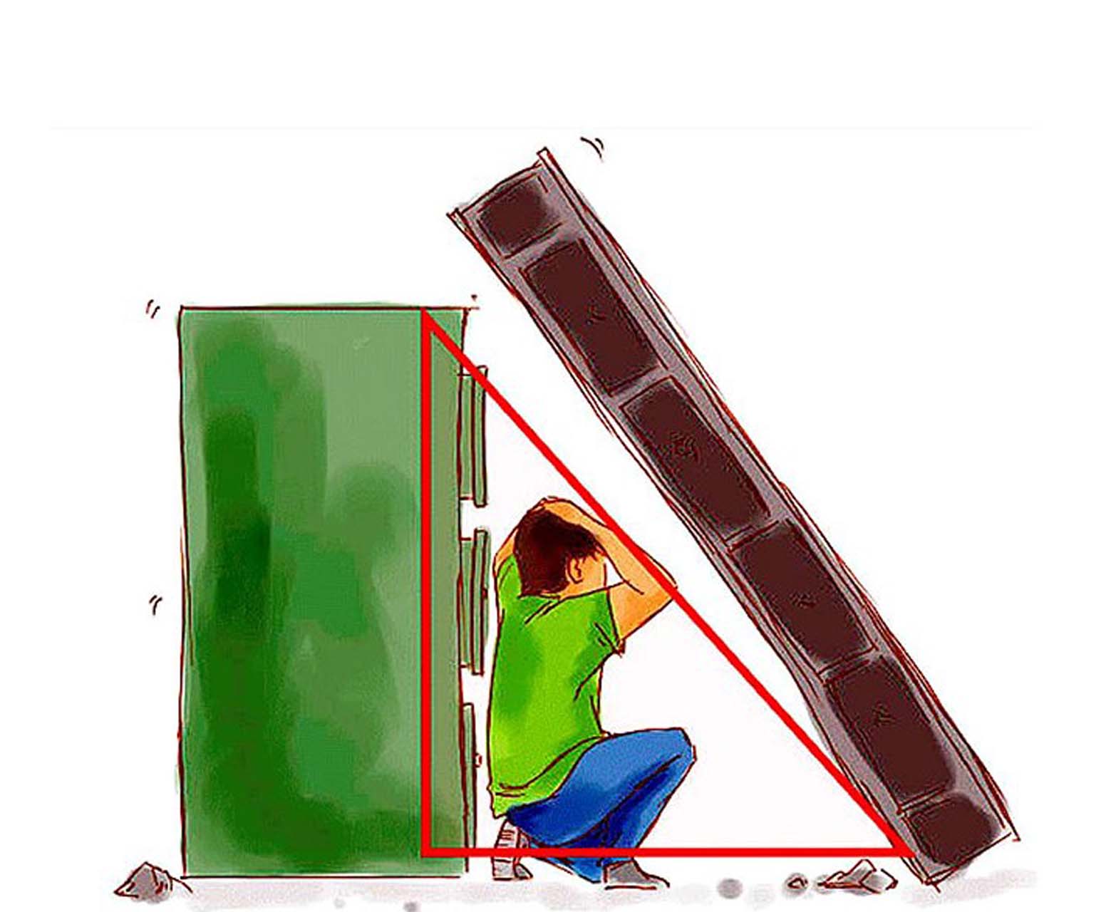 Hayat üçgeni nedir? Depremde hayat üçgeni nasıl oluşturulur, nasıl yapılır?