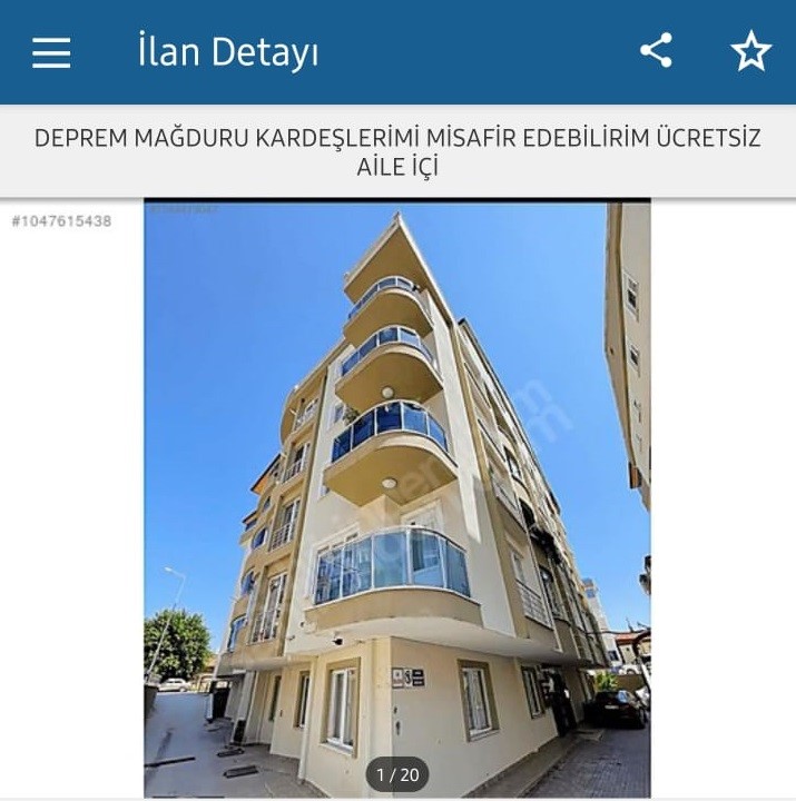 Vatandaşlardan alkışlanacak davranış! Ev ilanları yayınladılar: Depremzedeler ücretsiz olarak konaklayabilecek