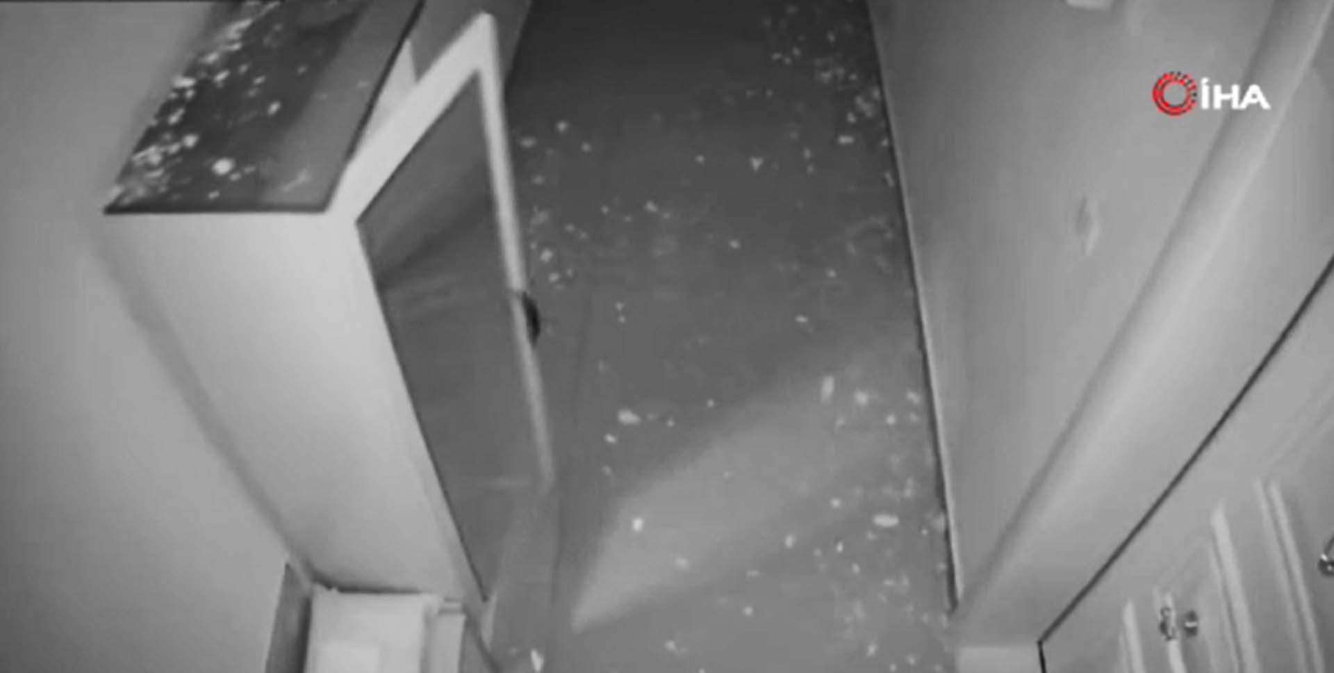 Kahramanmaraş depreminin yeni görüntüleri ortaya çıktı! Deprem anları korku filmini aratmadı! 