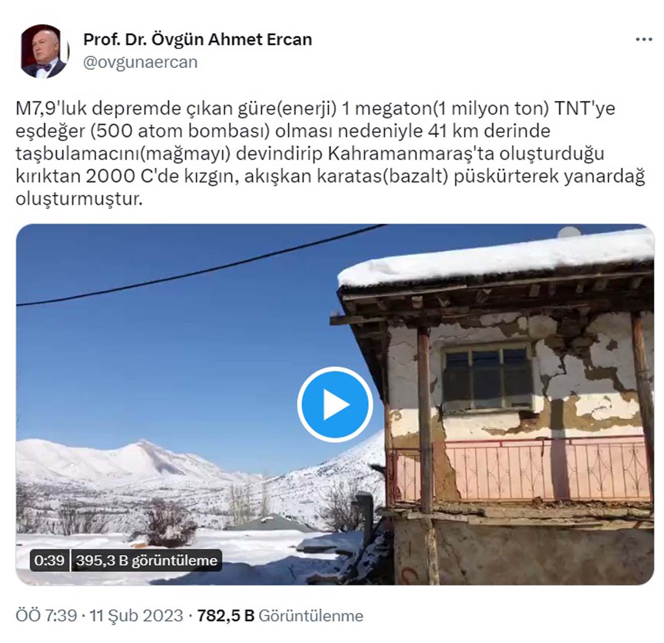 Deprem sonrası korkunç olay! Kahramanmaraş'ta dağ yanıyor!