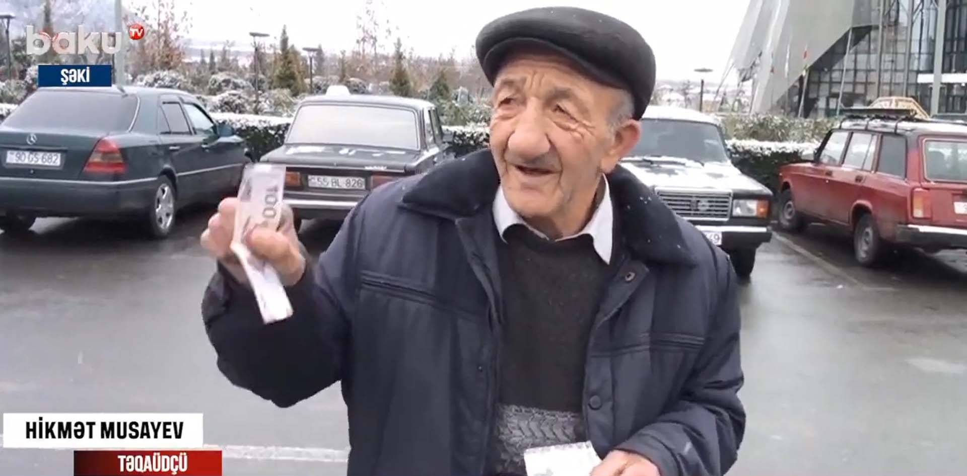 Türkiye'ye yardım göndermek için borç aldı! Azerbaycanlı Hikmet dede içimizi ısıttı: Türkiye bekleyemez, şimdi göndermeliyim