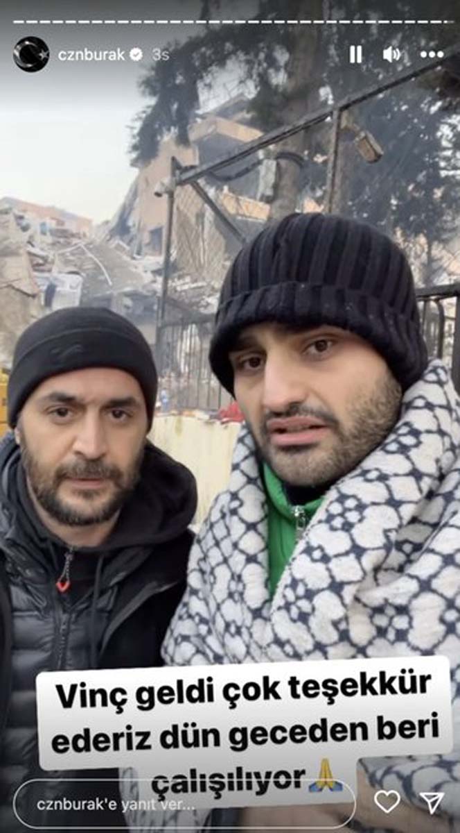 Hatay'da enkaz altında kalmıştı! CZN Burak'tan Taha Duymaz açıklaması! İşte son durum...